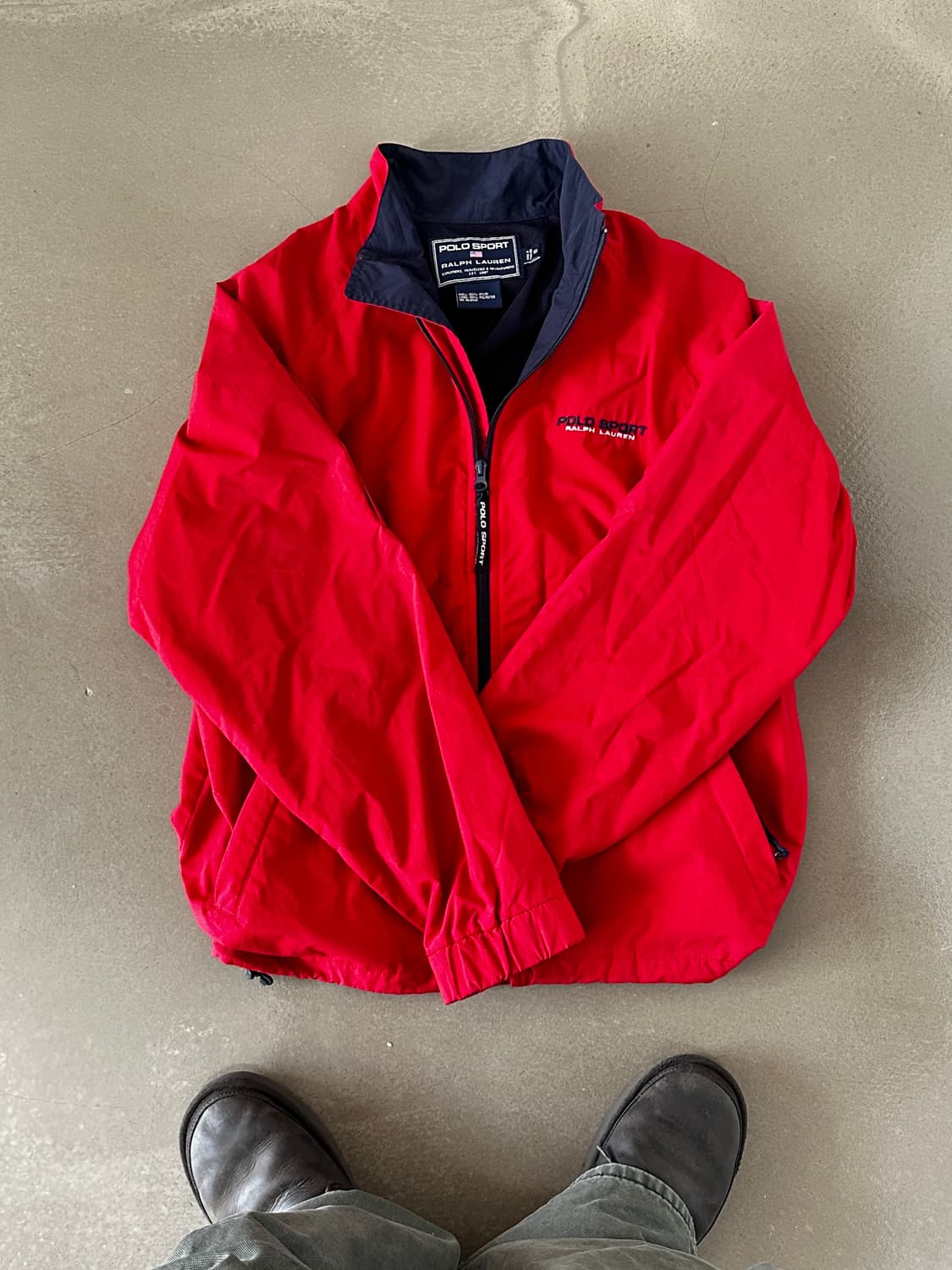 폴로 스포츠 올드스쿨 바람막이 자켓 상품이미지1