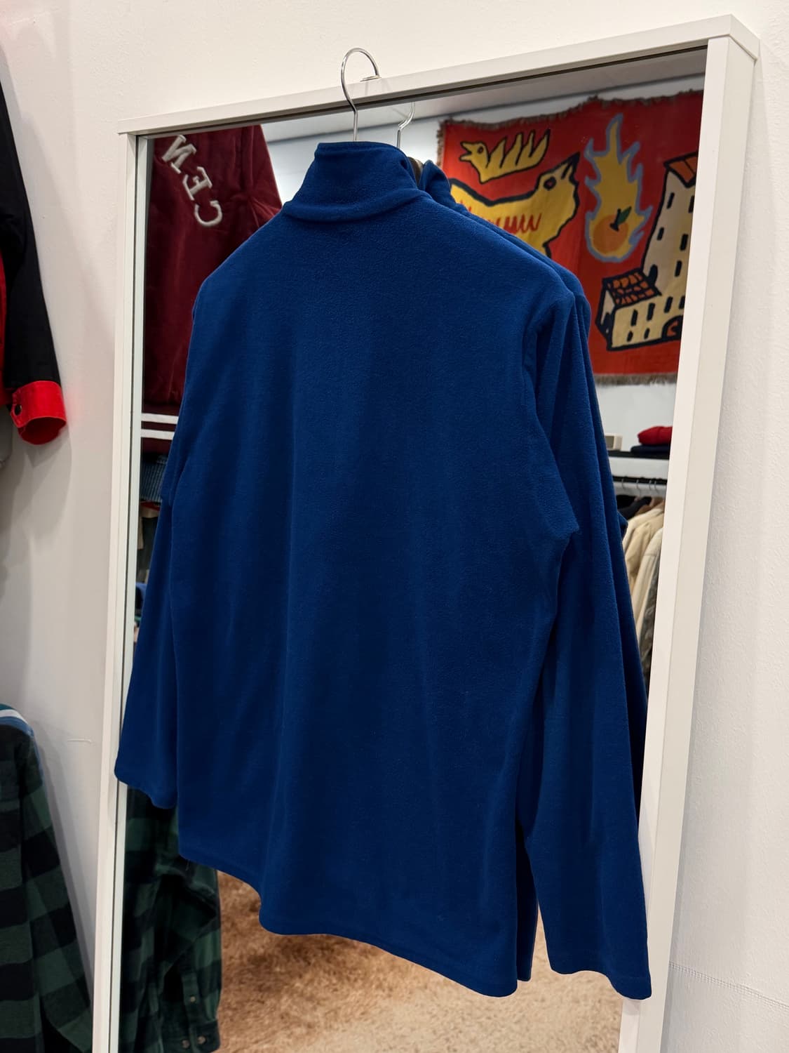 90s Patagonia 파타고니아 Capilene 하프넥 플리스 USA 상품이미지5