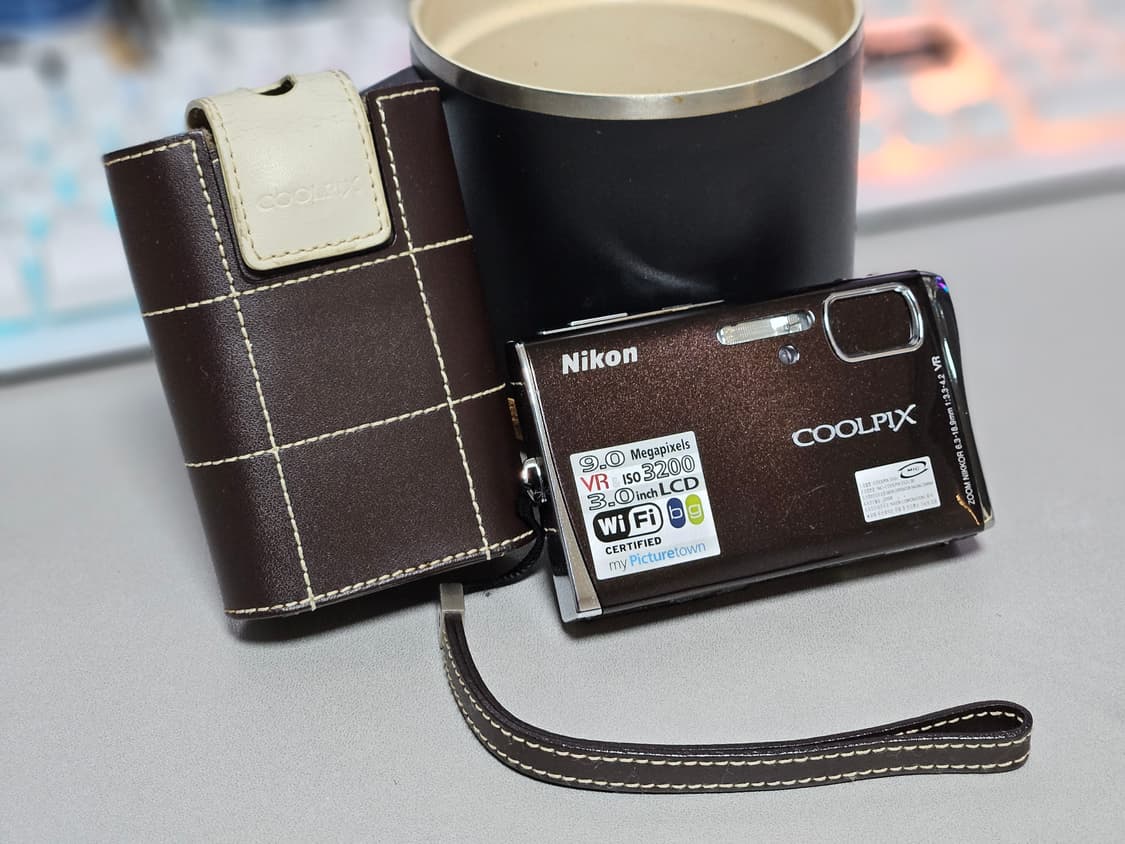 니콘 쿨픽스 s52c 빈티지 디카 정품 파우치 포함 상품이미지2