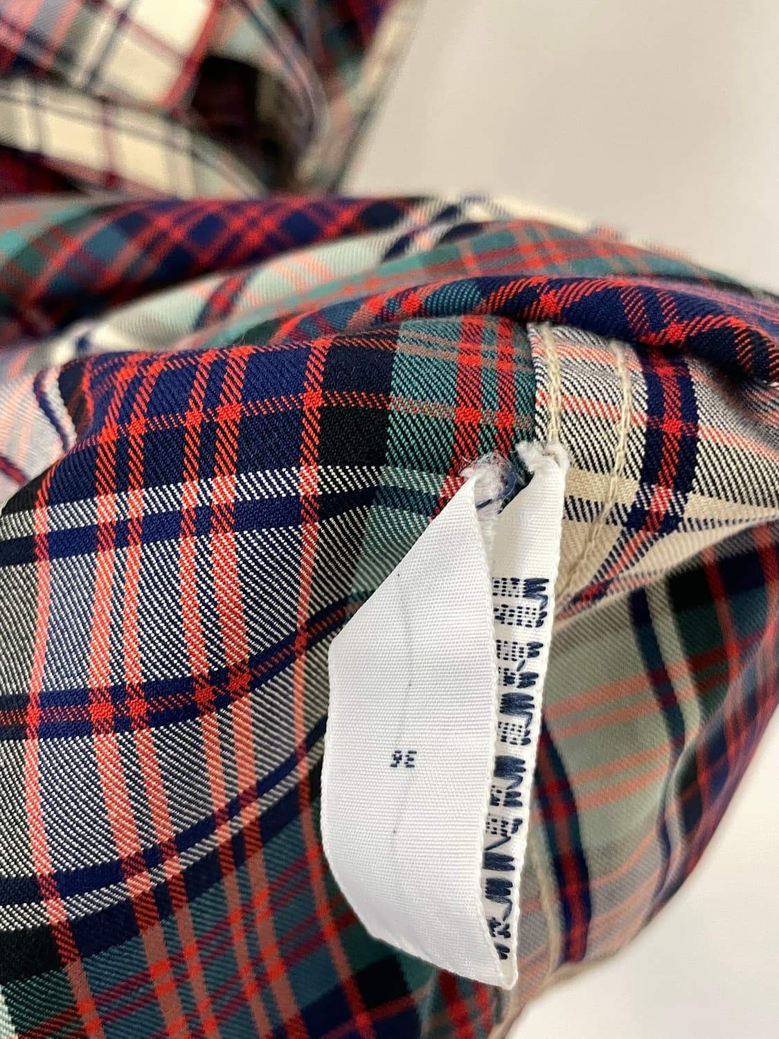 폴로 체크패턴 워크 셔츠  상품이미지7