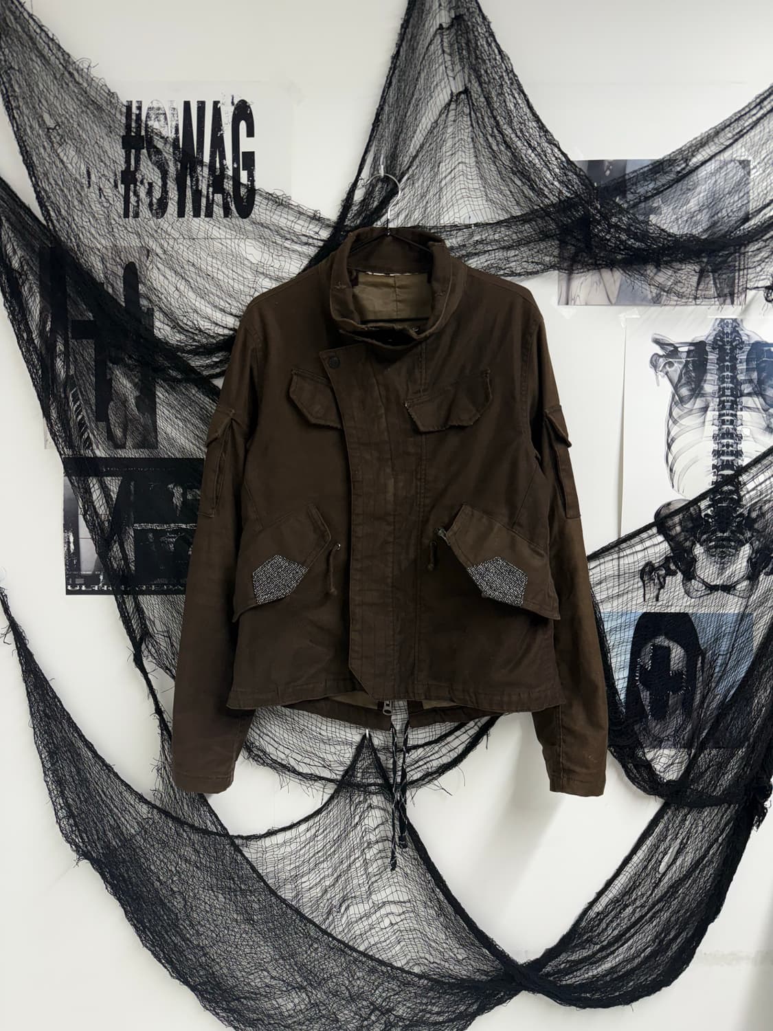 Unbalnced cotton jacket 상품이미지1