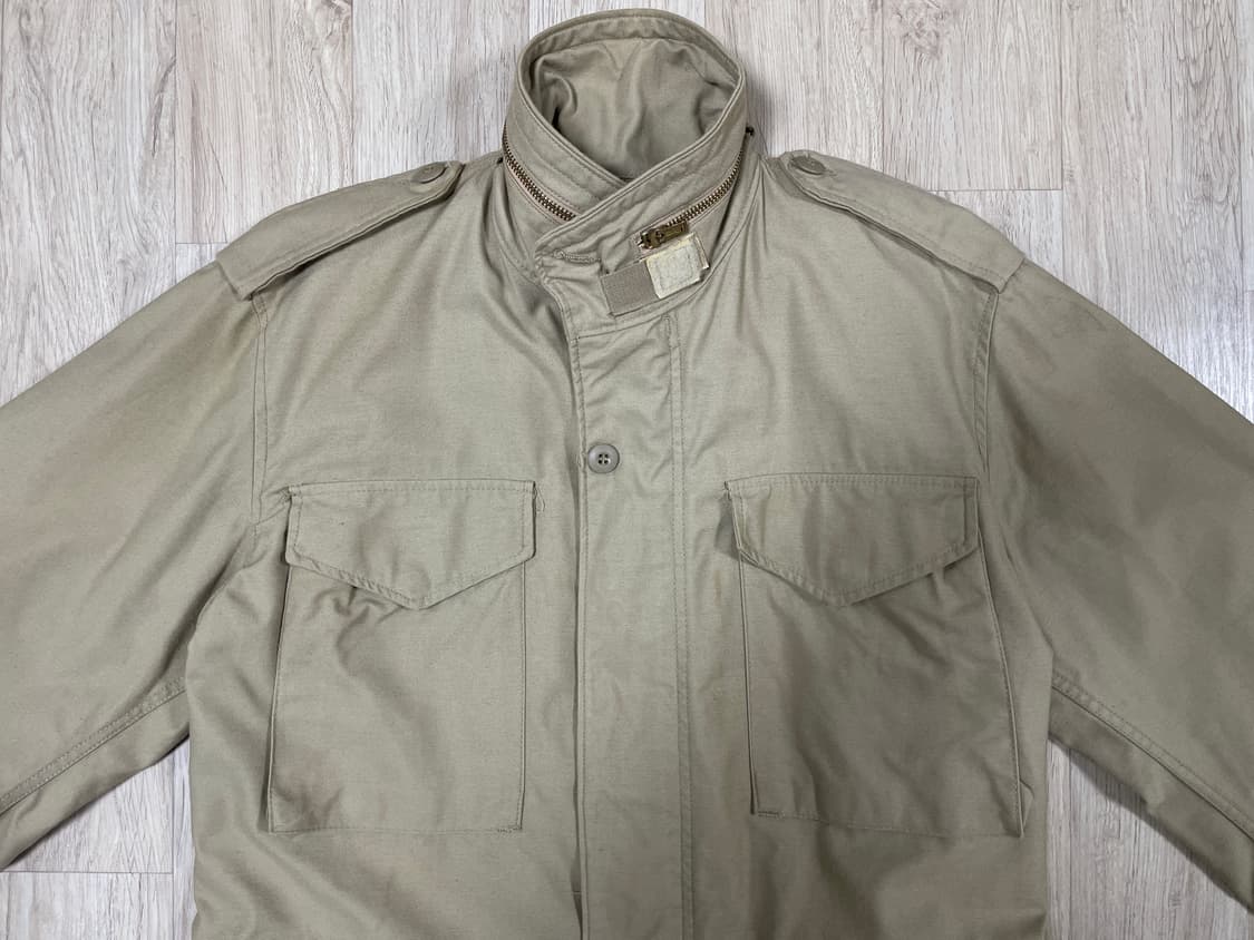 95~100) 90's 알파 미군 3세대 황동지퍼 M65 야상(미국제) 상품이미지5