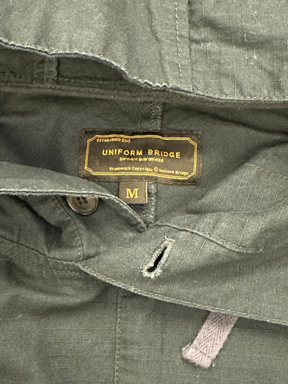 M)Uniform Bridge vintage 네이비 아노락 자켓 상품이미지5