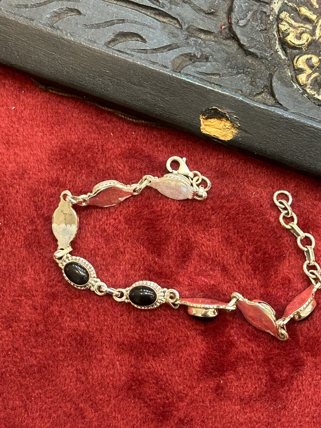 Onyx 925silver bracelet 상품이미지3