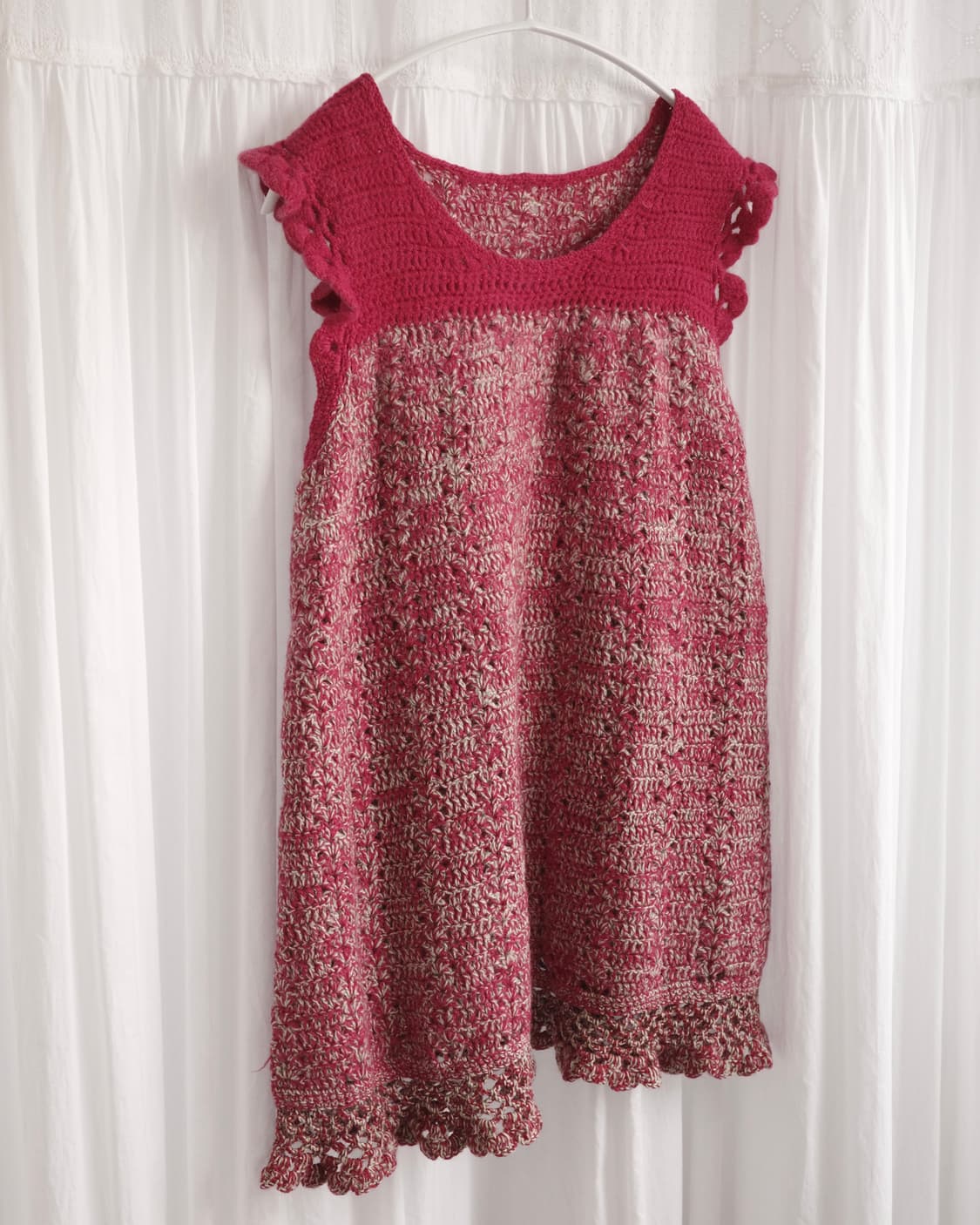 Handmade red knit 상품이미지3