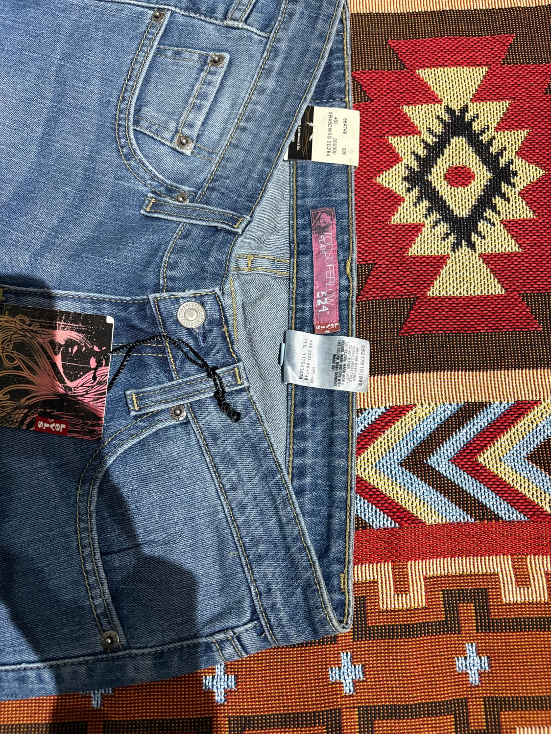 리바이스 수퍼로우 부츠컷 데님팬츠 새상품 상품이미지4