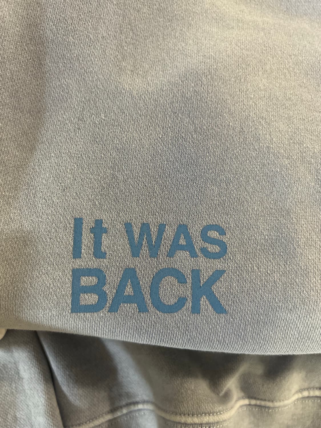 (에크루)스탠드얼론25fw “it was back”트레이닝 세트 상품이미지9
