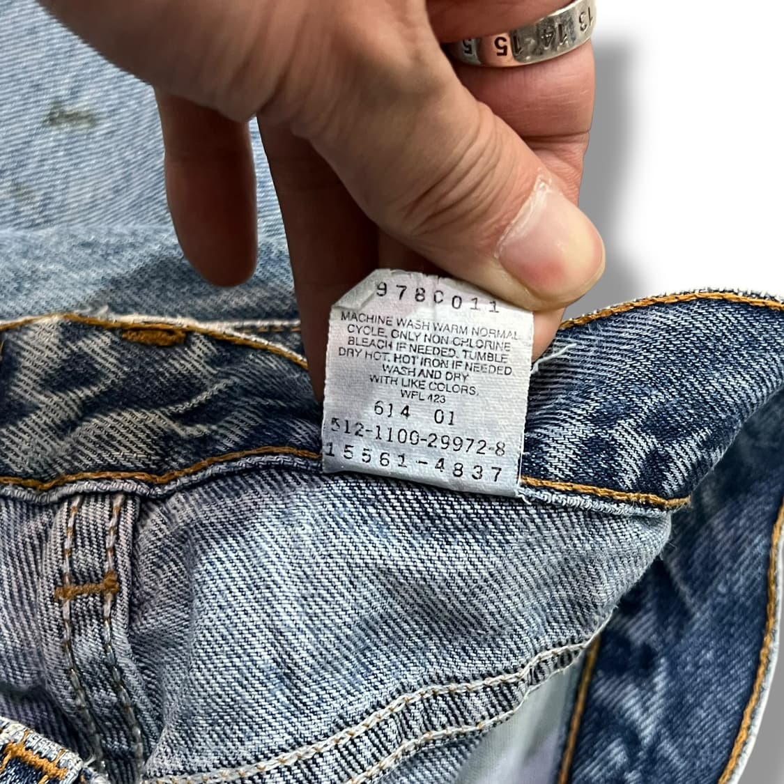  USA 리바이스 560 블랭크탭 데님팬츠 y14146 상품이미지9