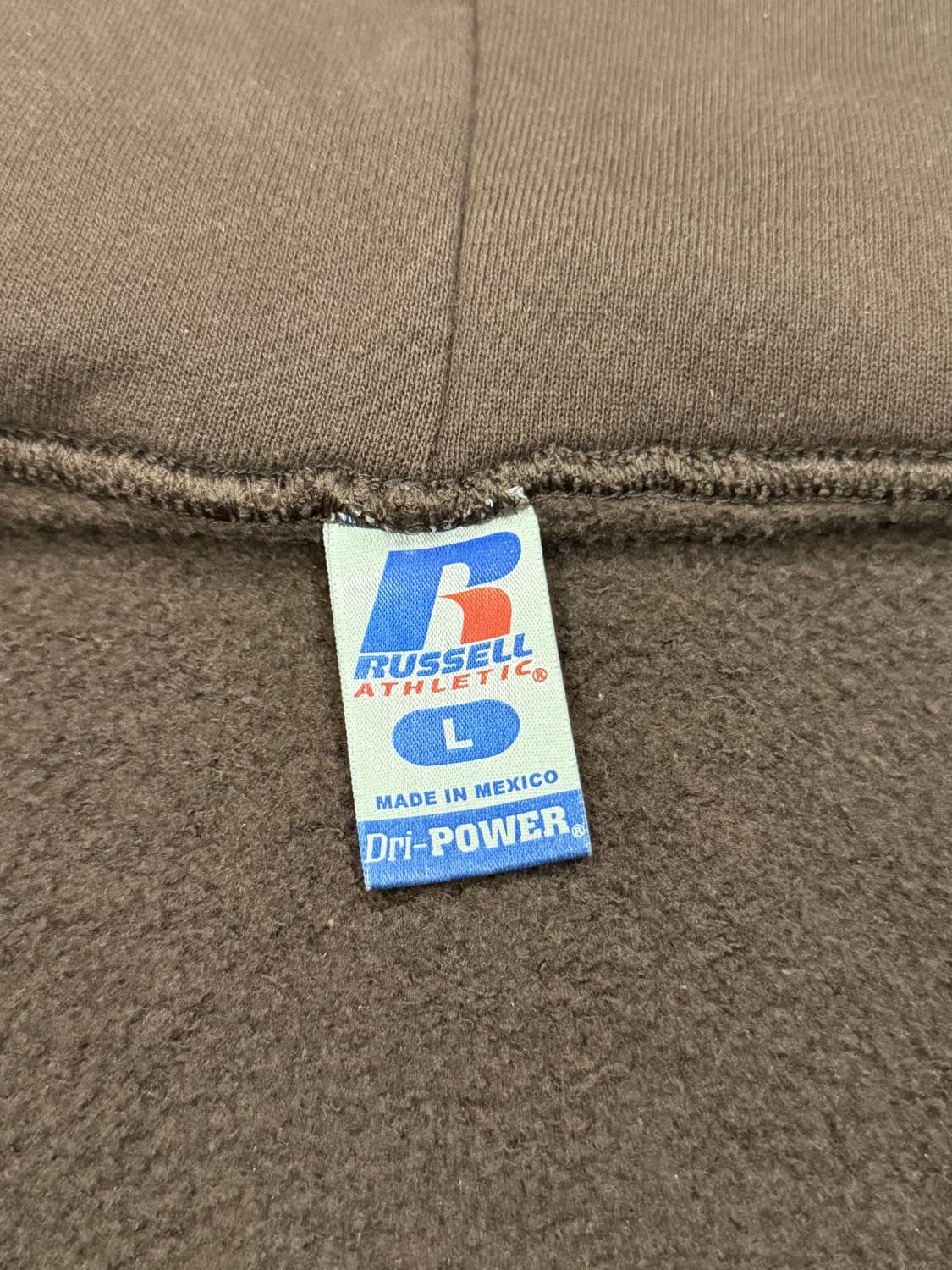 러셀 빈티지 후드집업  브라운 L 상품이미지3