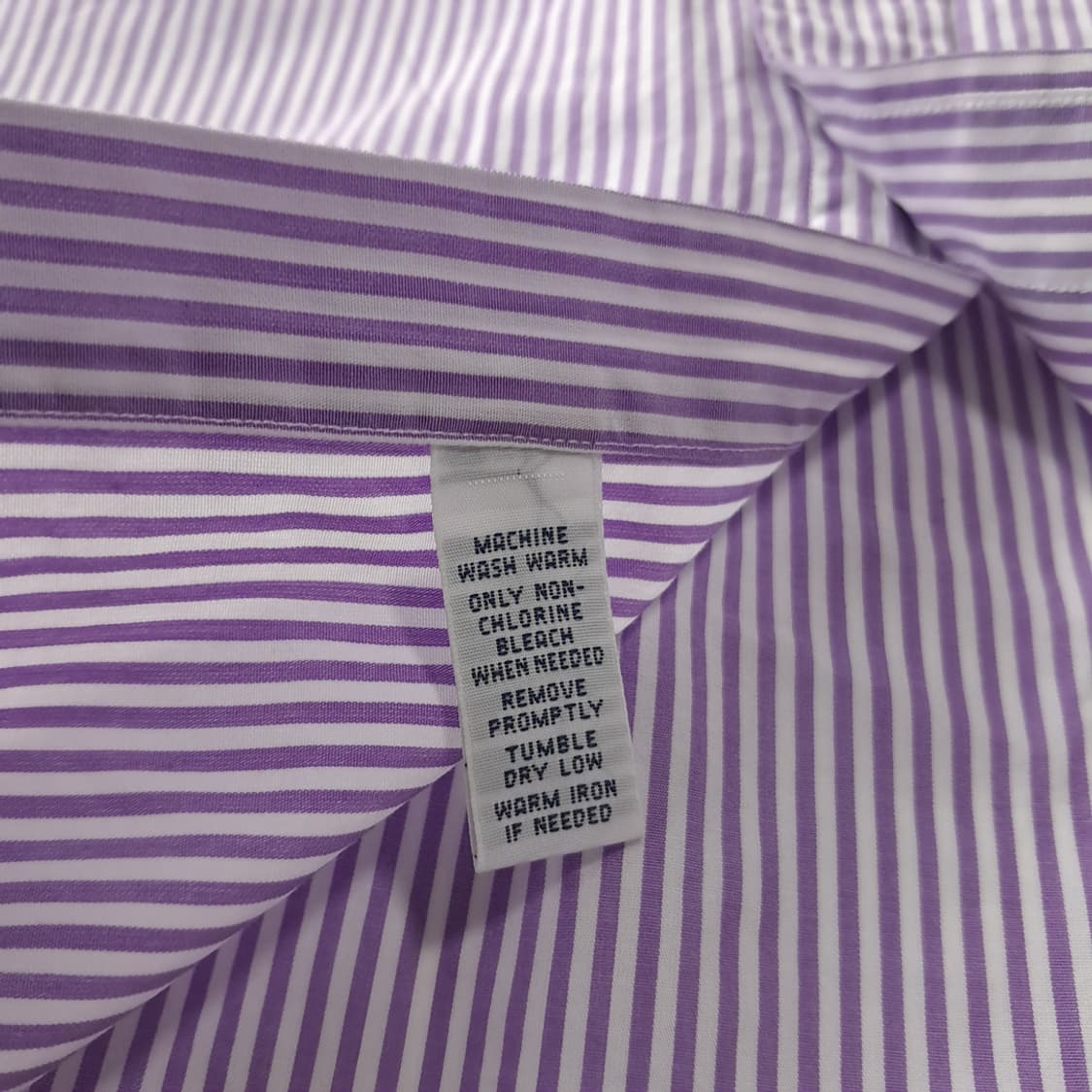 CJ242 2XL 폴로 클래식핏 퍼플 런던스트라이프 셔츠 남방 상품이미지5