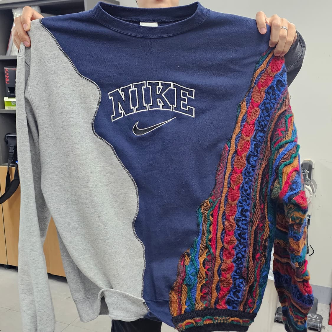 custom sweatshirt 사이즈 105 상품이미지2