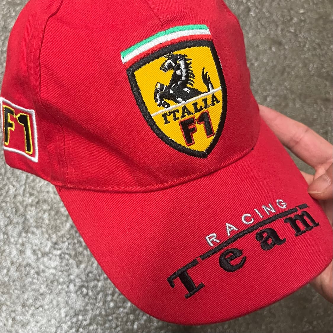 빈티지 페라리 F1 레이싱 볼캡 상품이미지2