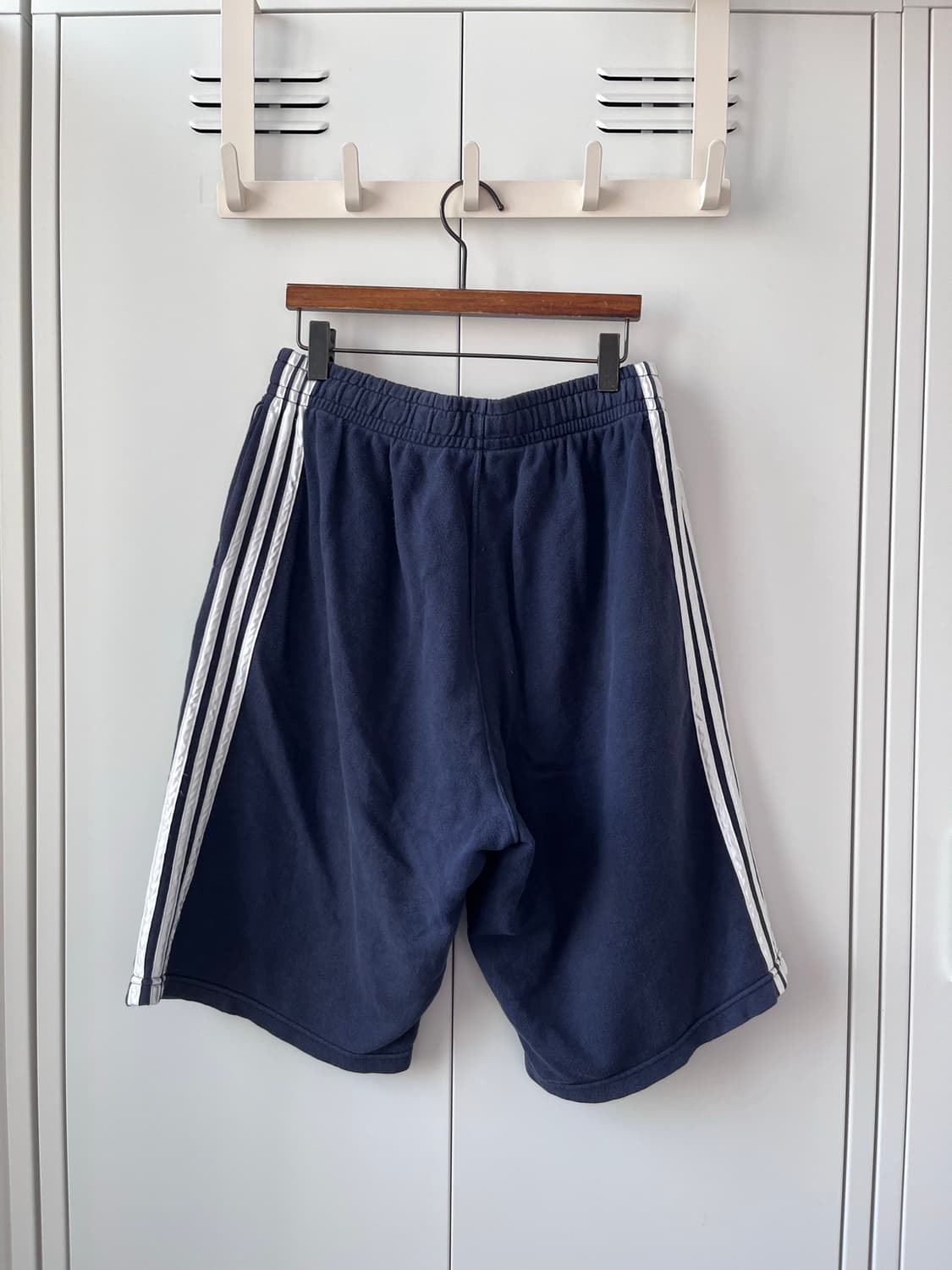 90's adidas 아디다스 네이비 카프리 숏츠 트레이닝팬츠 상품이미지10