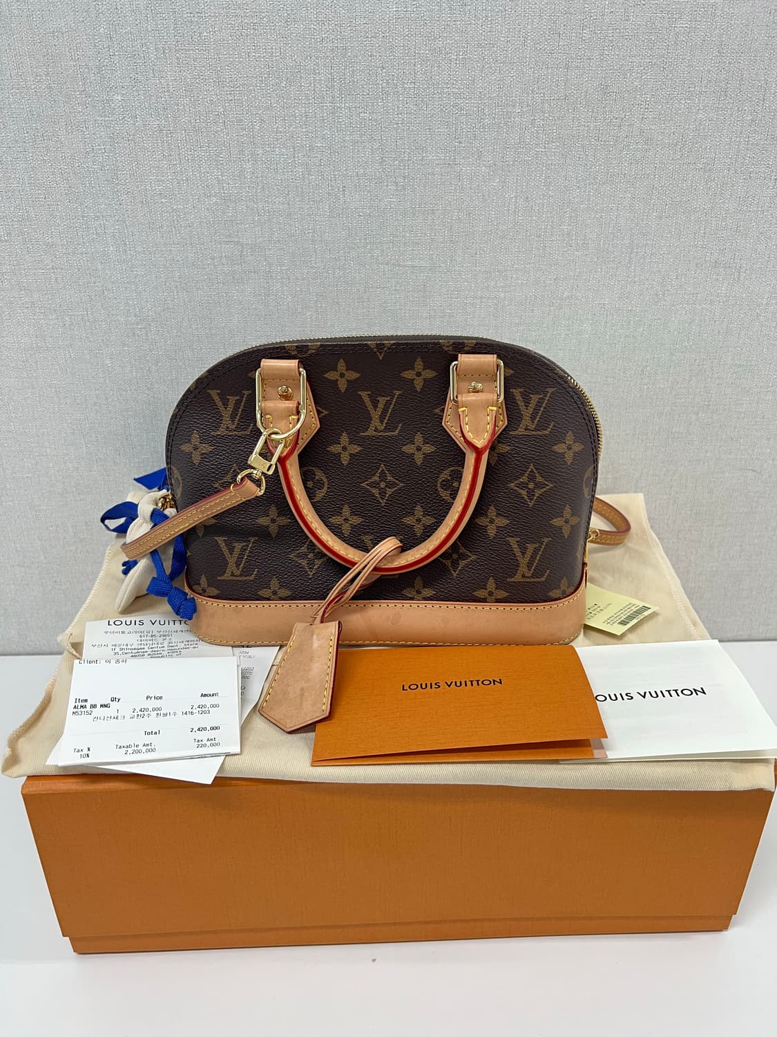 루이비통 알마 bb(23년구매) 상품이미지1