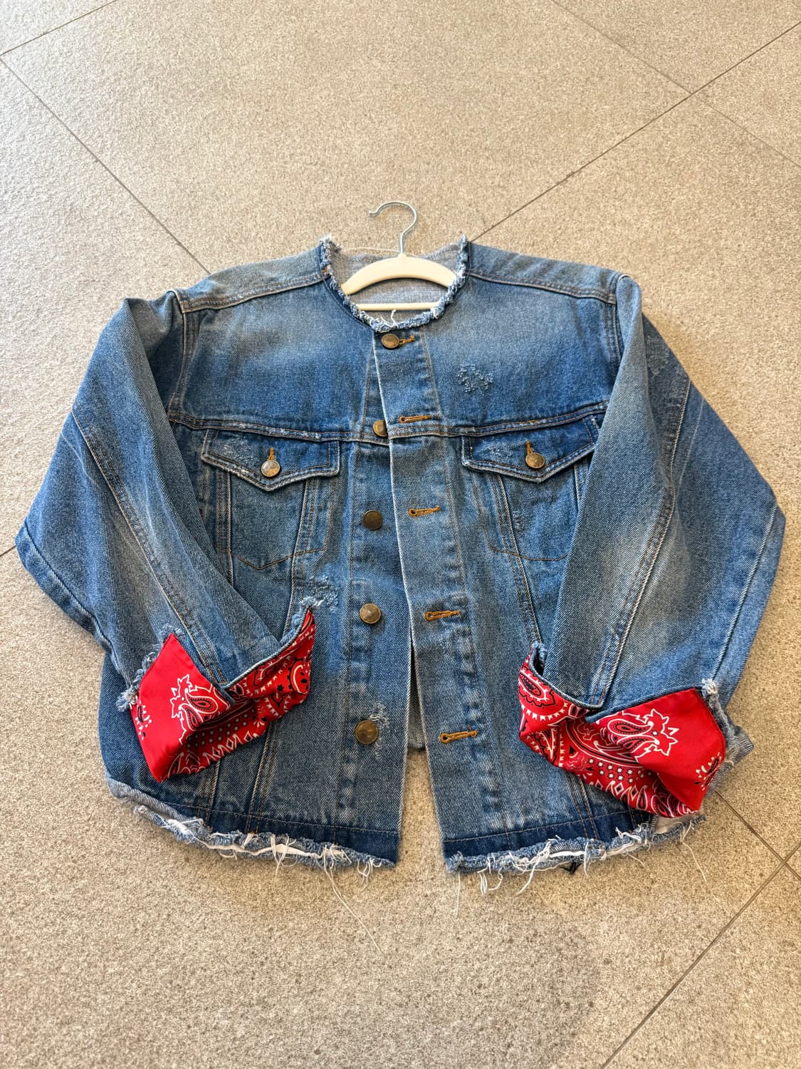 보브 VOV 데님 청자켓 상품이미지1