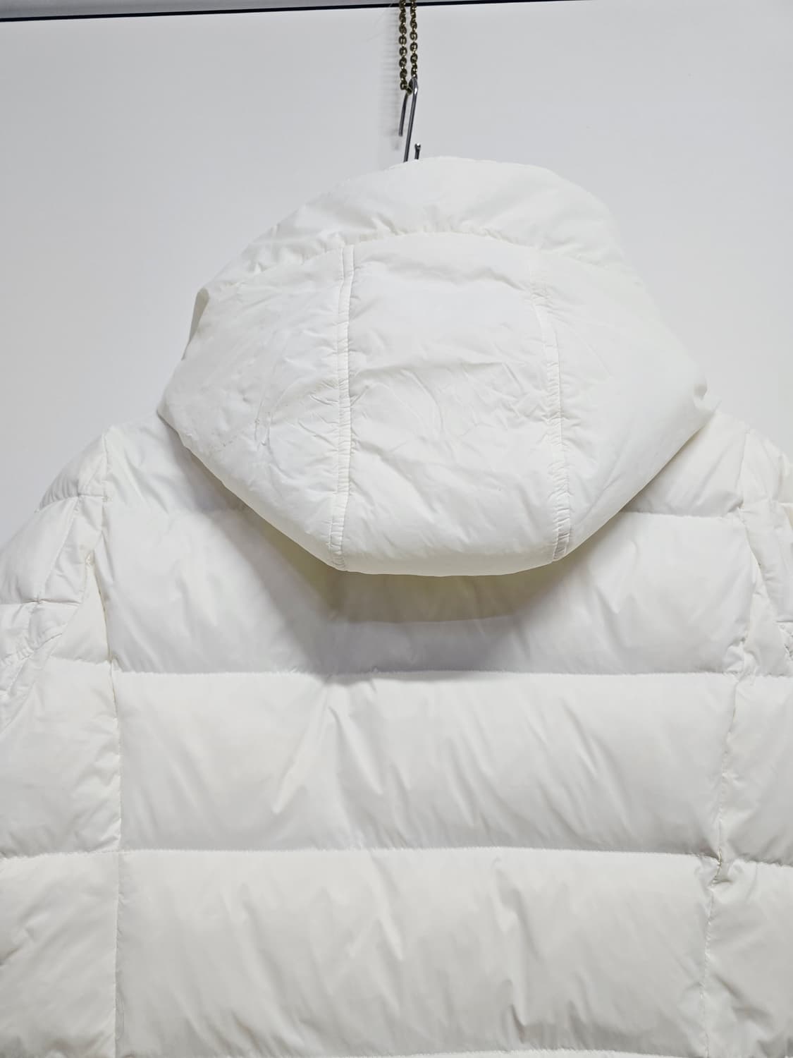 팬텀 여성 퀼팅 다운패딩 화이트 캐시미어 상품이미지6