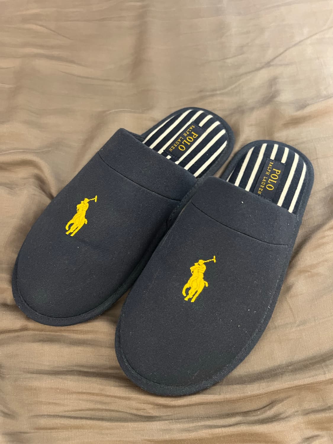 폴로 랄프로렌 실내화 7사이즈 260 네이비 상품이미지1
