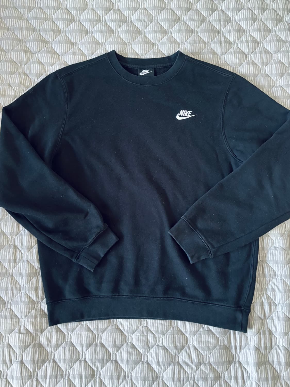 나이키 NSW 클럽 플리스 크루 스웨트셔츠 블랙 XL사이즈 상품이미지1