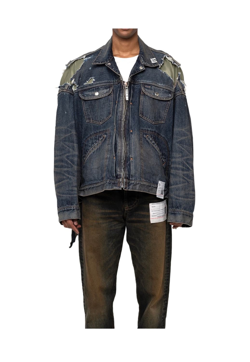 야스히로 디스트레스드 자켓(마지막 가격) 상품이미지2