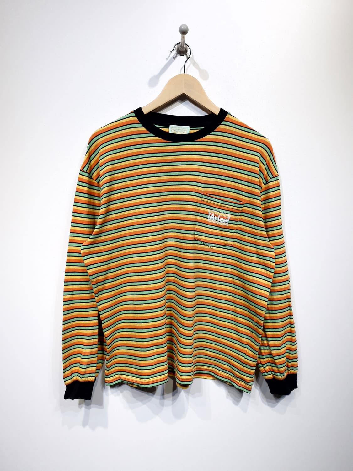 Aries 에리즈 스트라이프 롱슬리브(L) 상품이미지1