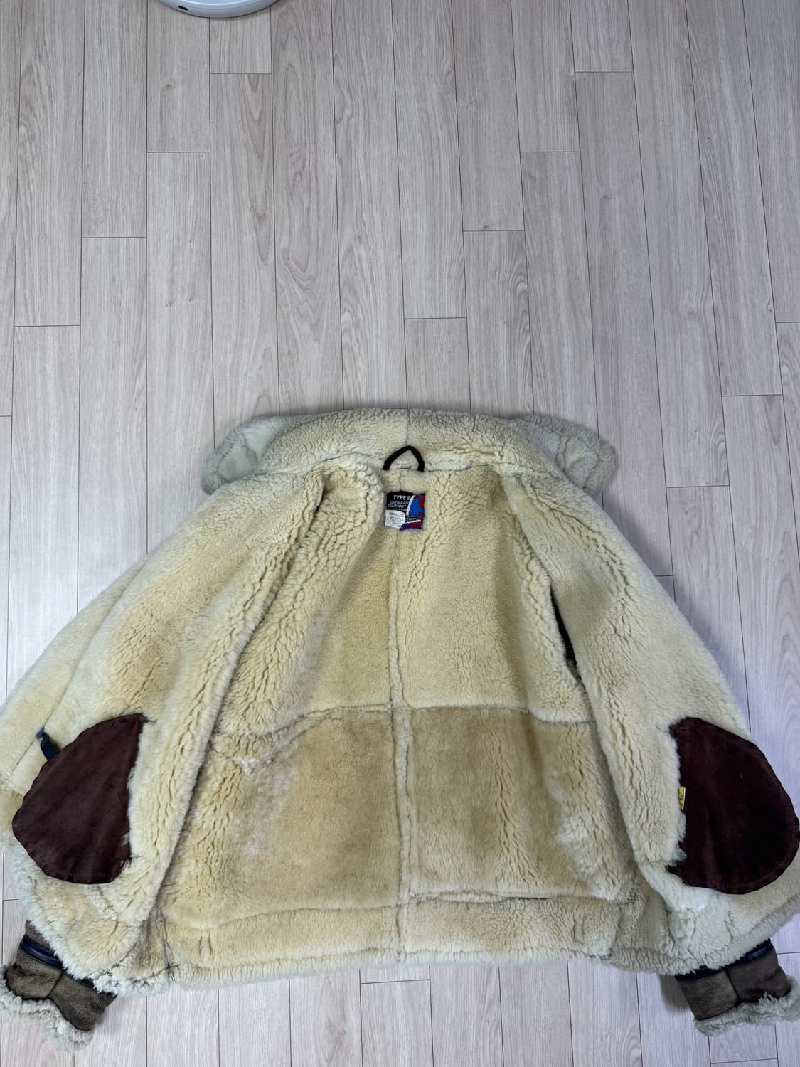 Schott 쇼트 b-3 리얼무스탕  상품이미지5