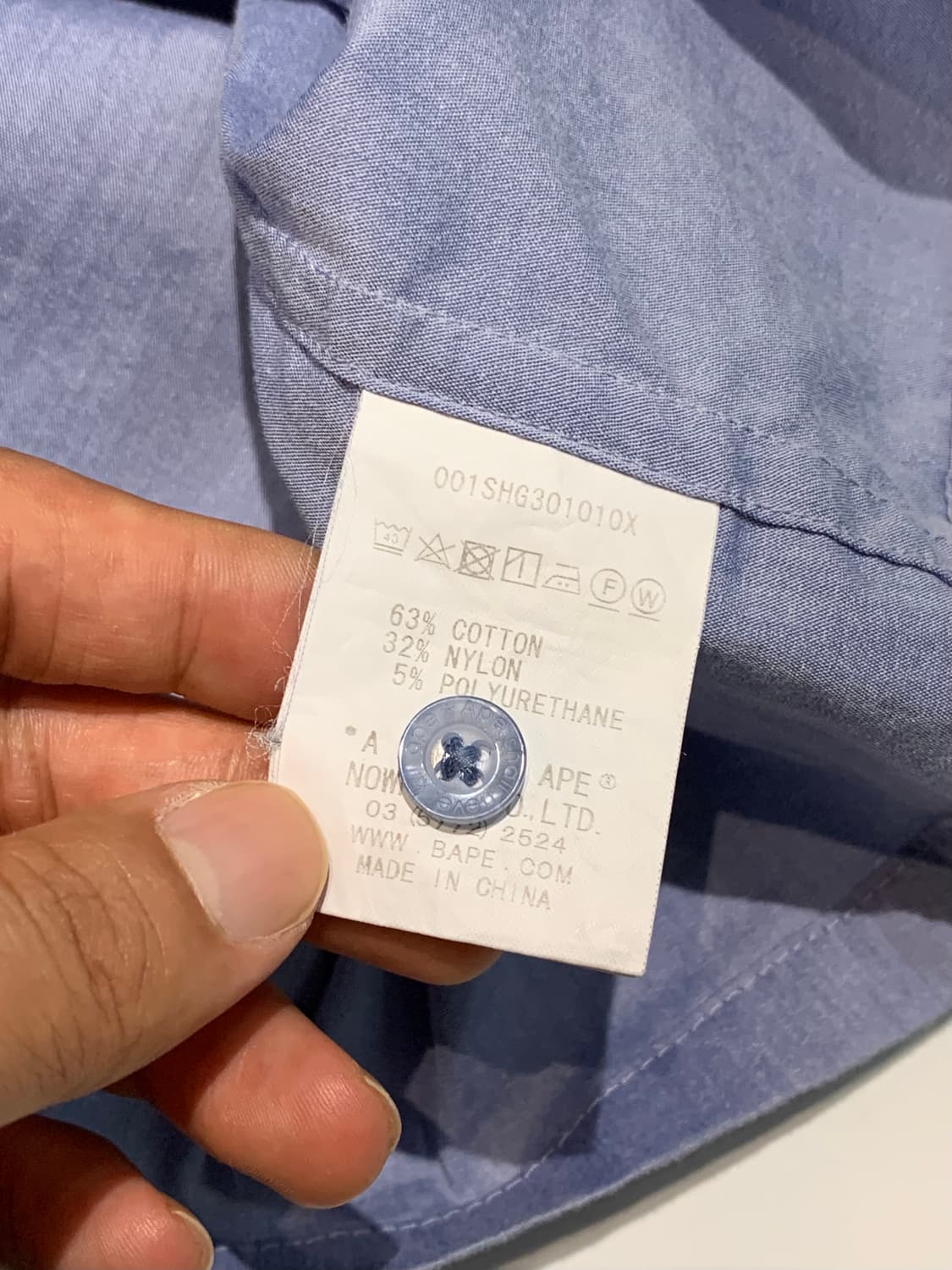 90s A Bathing Ape 투 톤 하프 셔츠 상품이미지9
