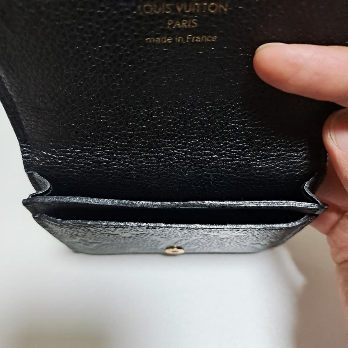[100%/정품] 루이비통 비즈니스 카드지갑 블랙, 루이비통지갑 상품이미지6