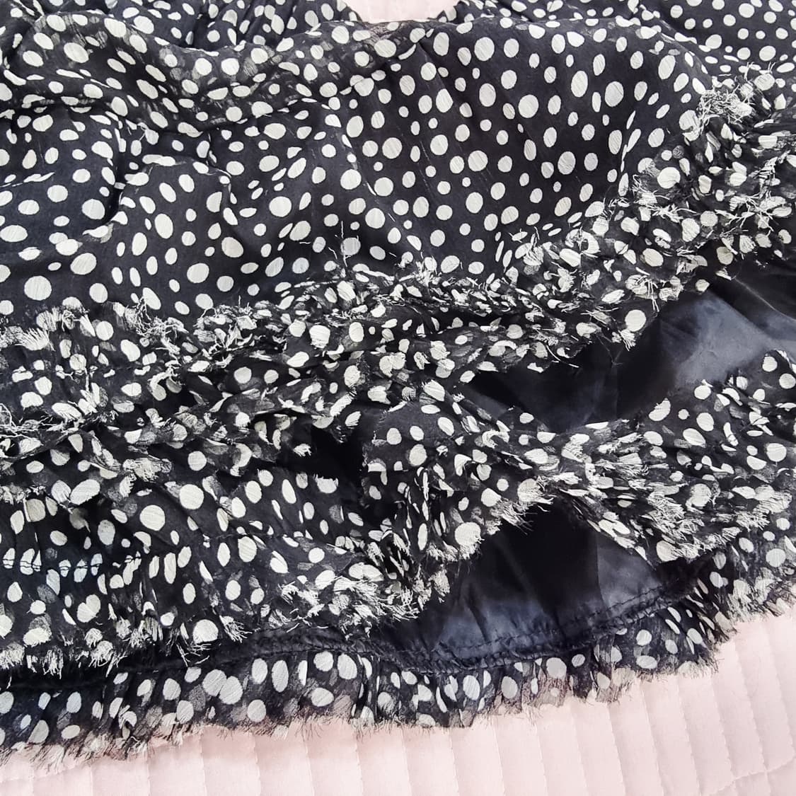 도트 캉캉 스커트 상품이미지3