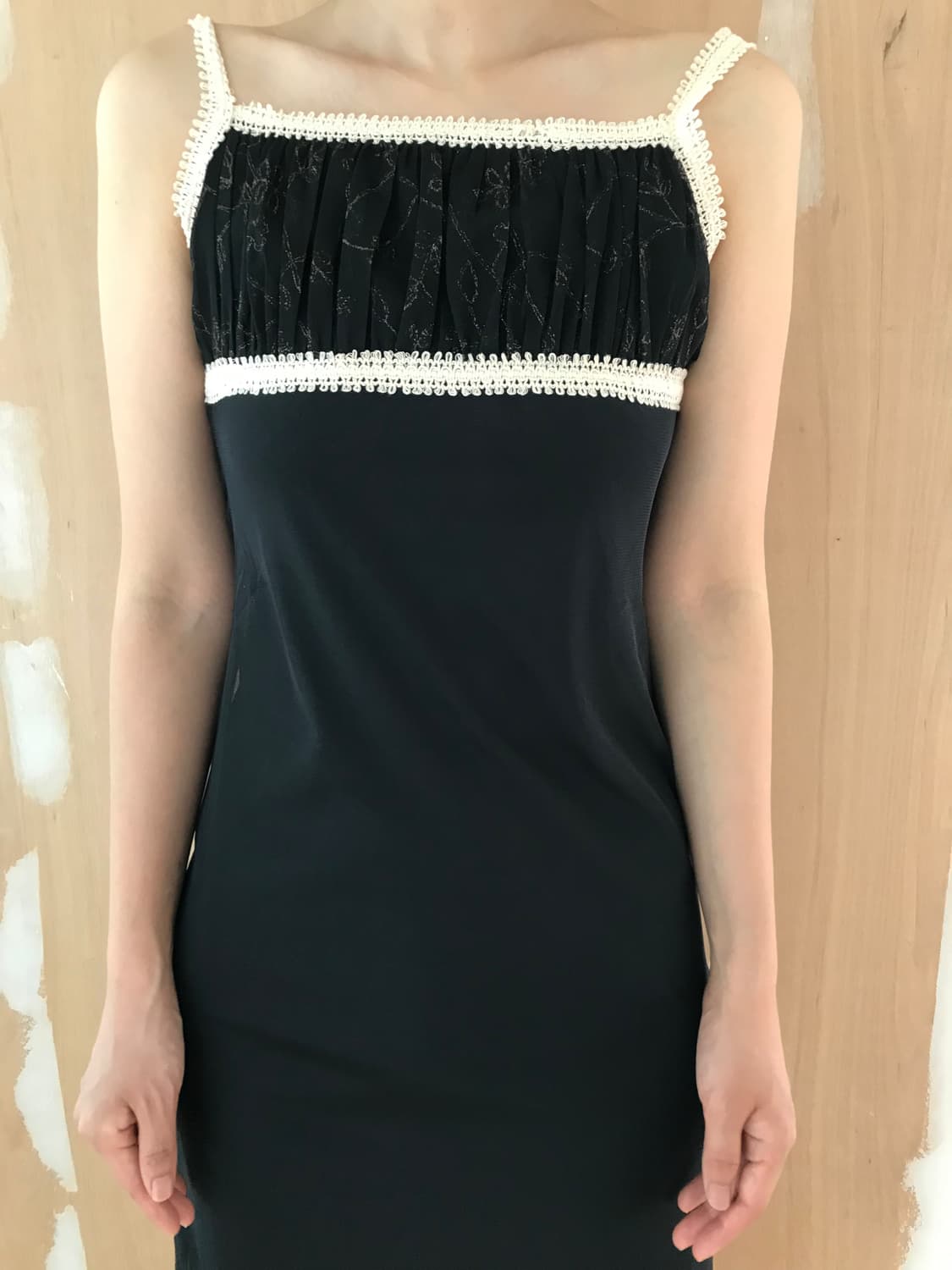 vintage lace mash one-piece  상품이미지4