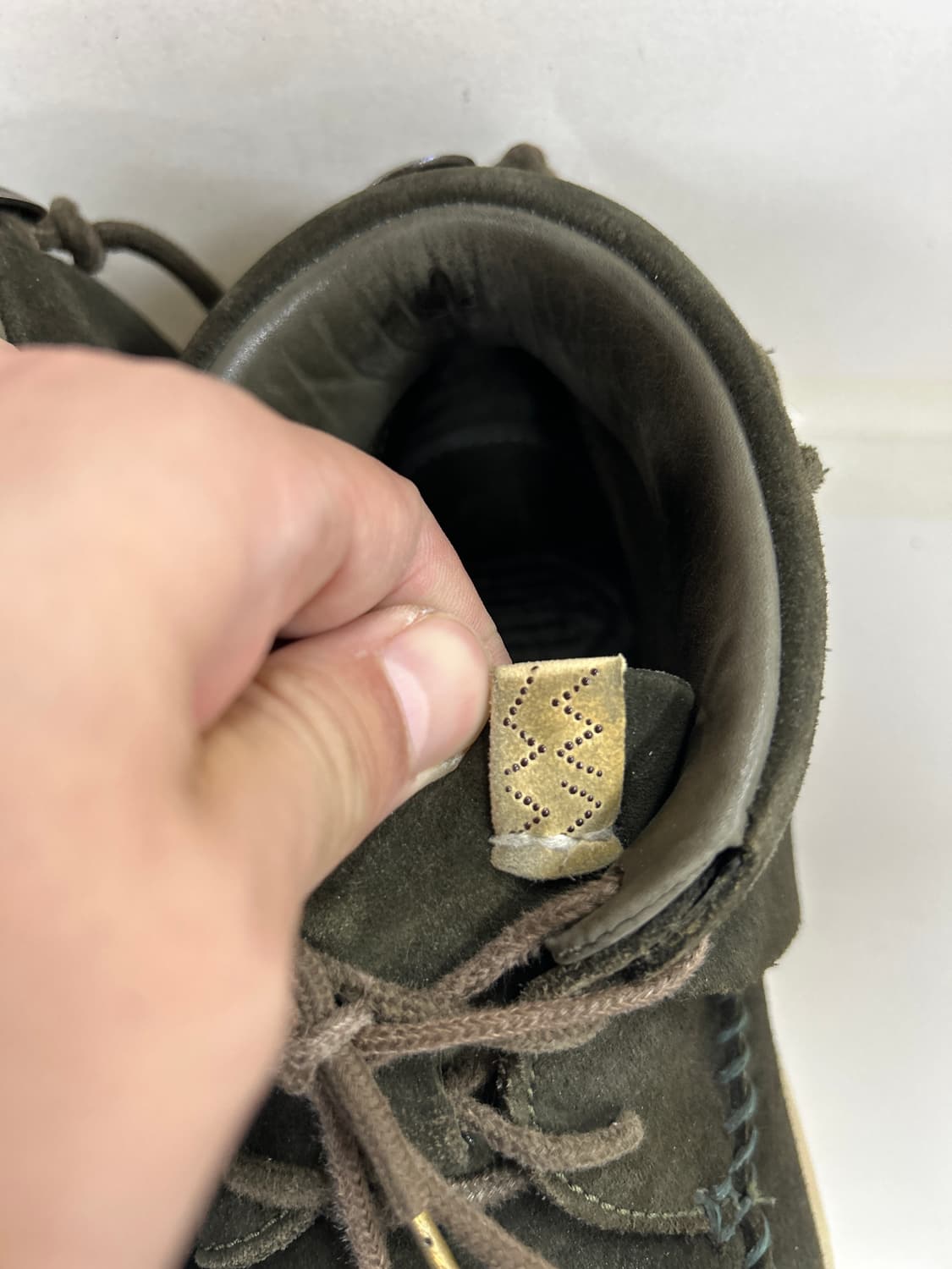 VISVIM 비즈빔 올리브 스웨이드 FBT 하프달러콘초 커스텀 9.5 상품이미지2
