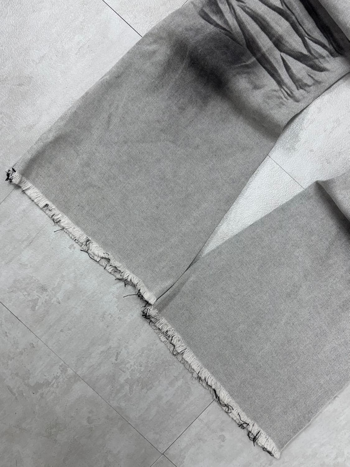 •Autumn Wind 더티 워싱 디스트로이드 데님 부츠컷 팬츠 상품이미지7