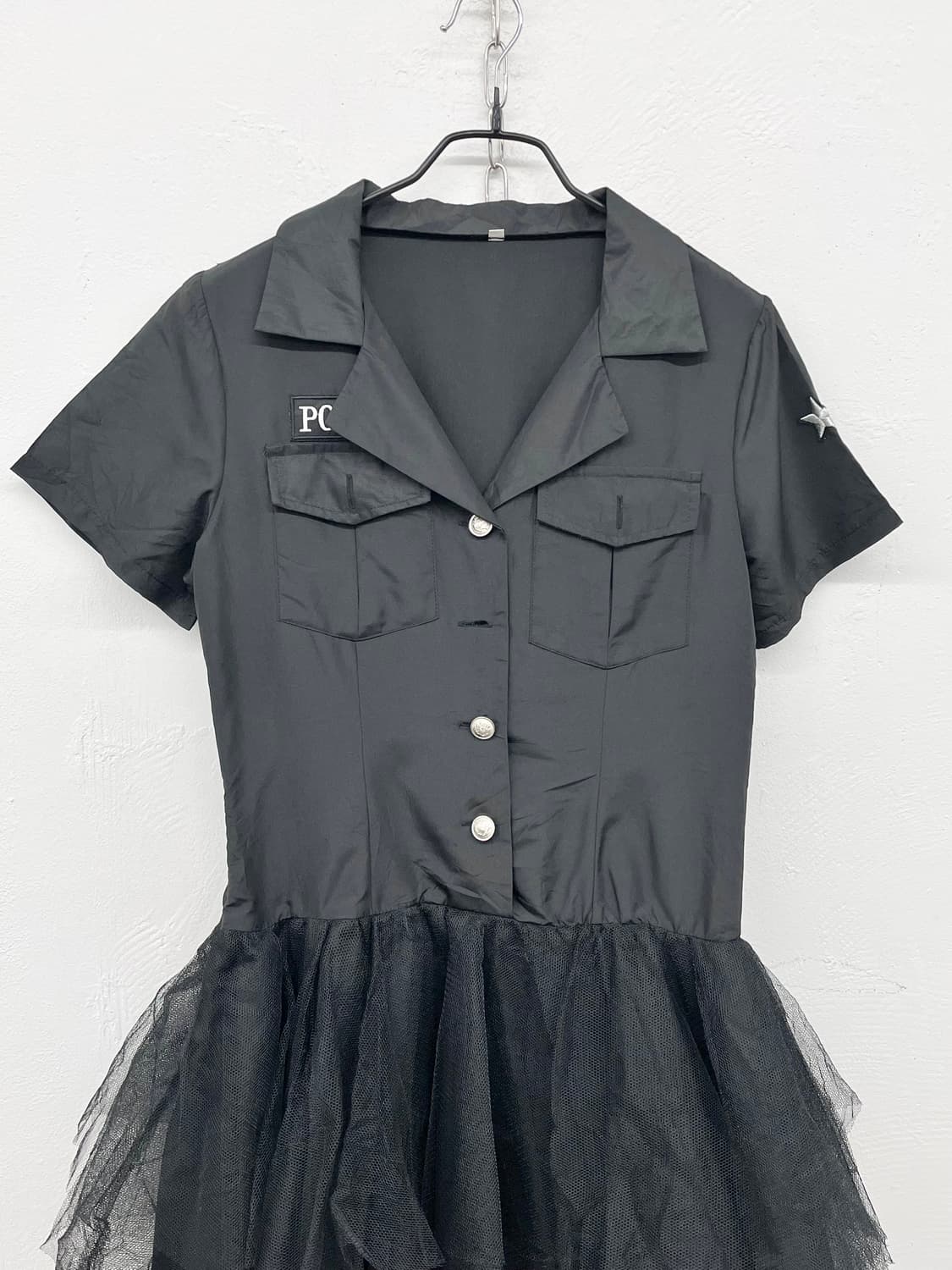 펑크 블랙 튜튜 원피스 상품이미지5