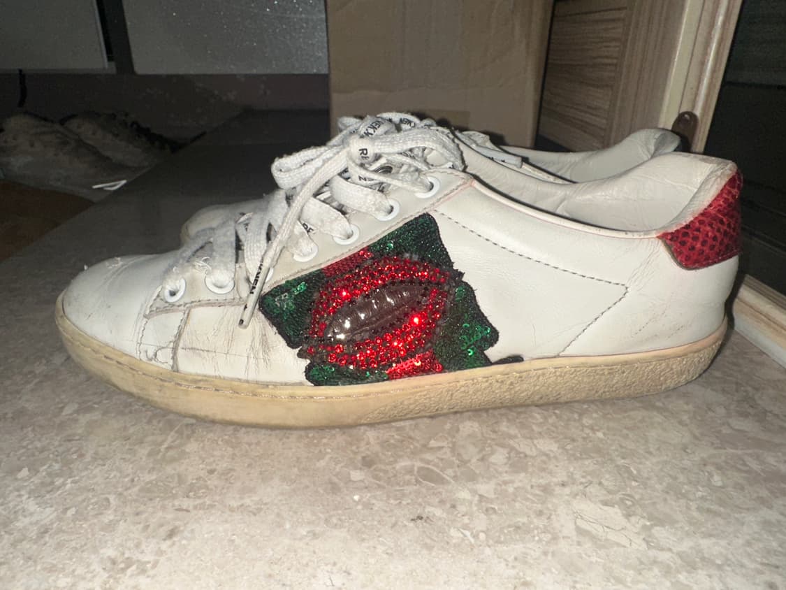 (정품) 구찌 빈티지 스터드 큐빅 디테일 운동화 갸루오네갸루 아쉬ash 상품이미지6