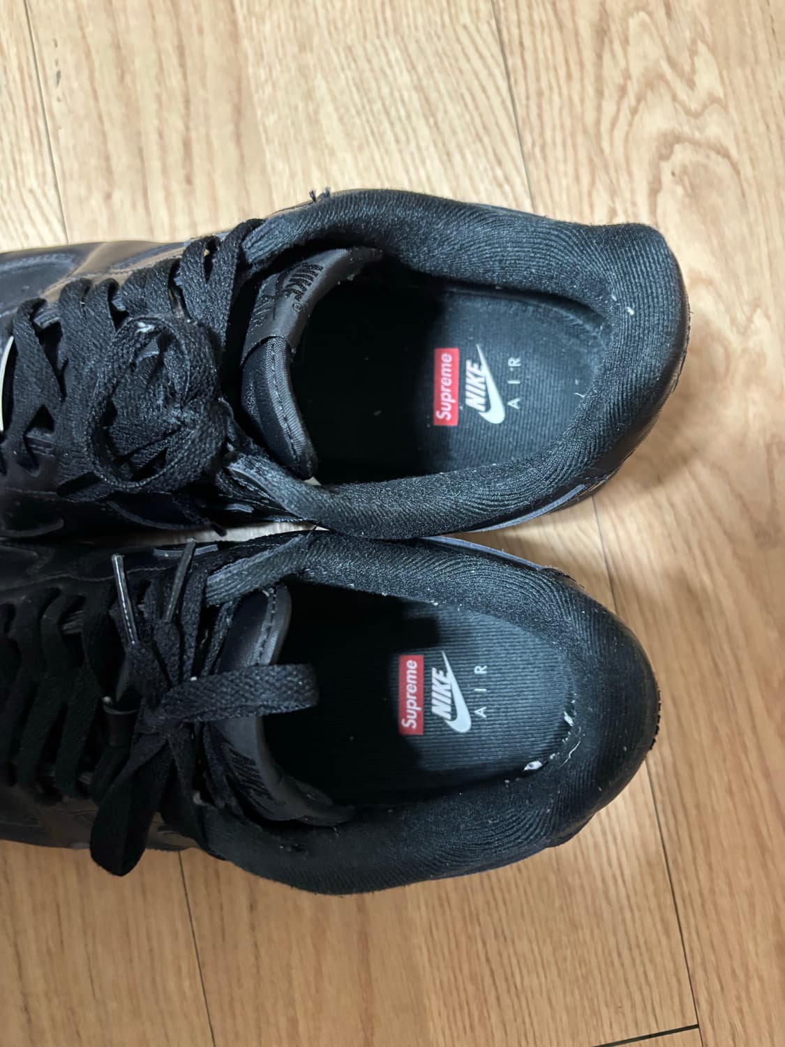 슈프림 에어포스 블랙 270 상품이미지5