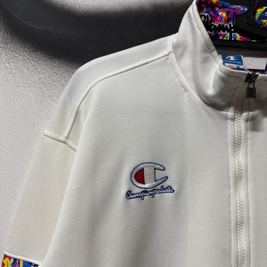 챔피온 90s 올드스쿨 원포인트 집업 트랙탑 져지 상품이미지3