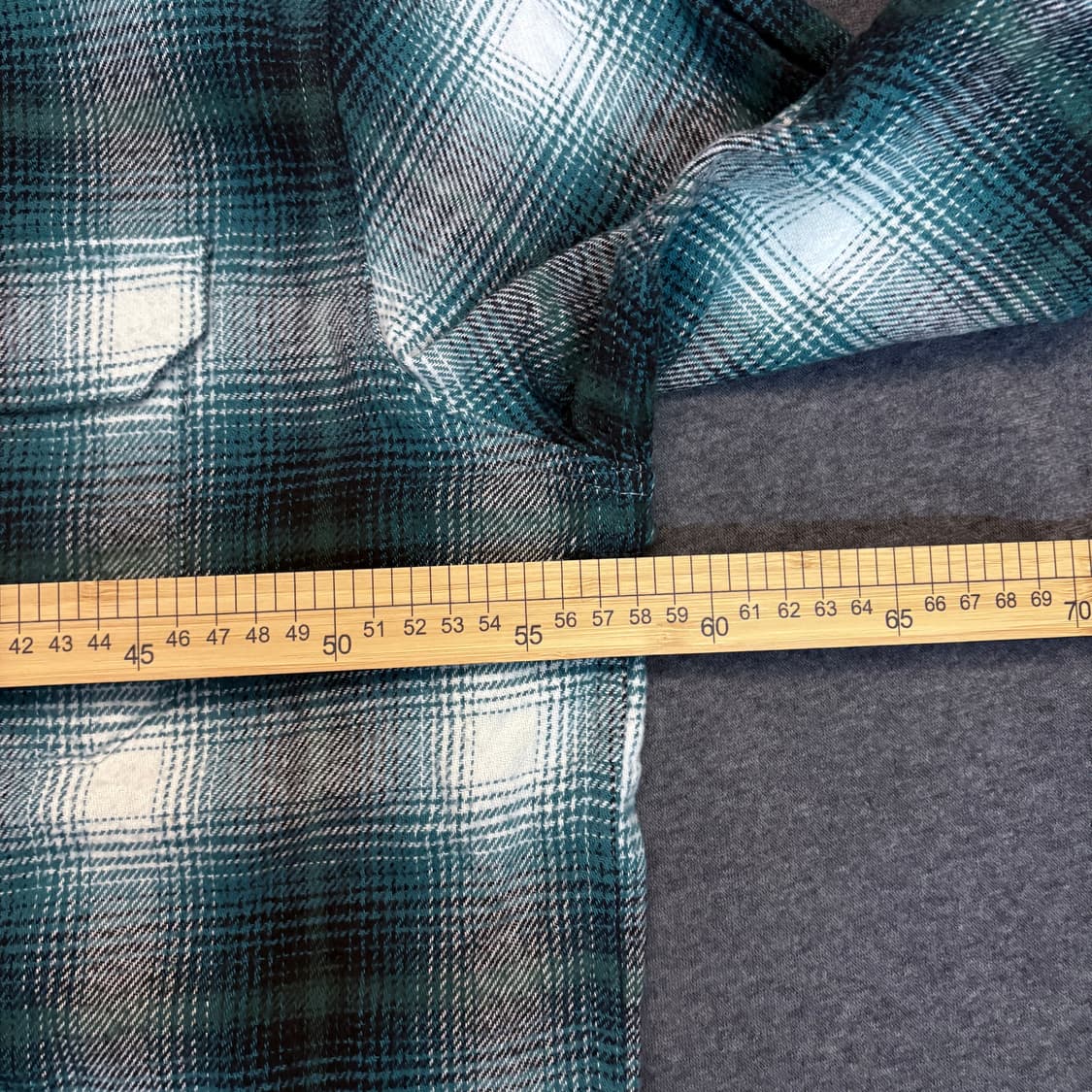 (L) Levi's 리바이스 플란넬 그린 컬러 셔츠  상품이미지4