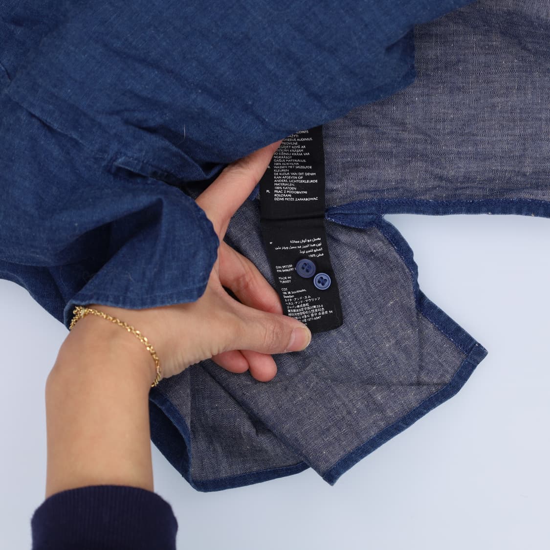 [US 2] 코스 여성 셔츠드레스 데님원피스 0119H2 상품이미지5