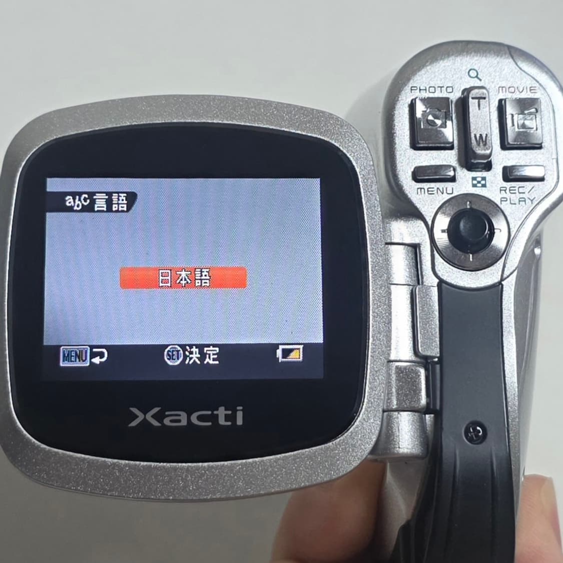 산요작티CA6/풀박,미품/실버/바로사용가능 상품이미지7