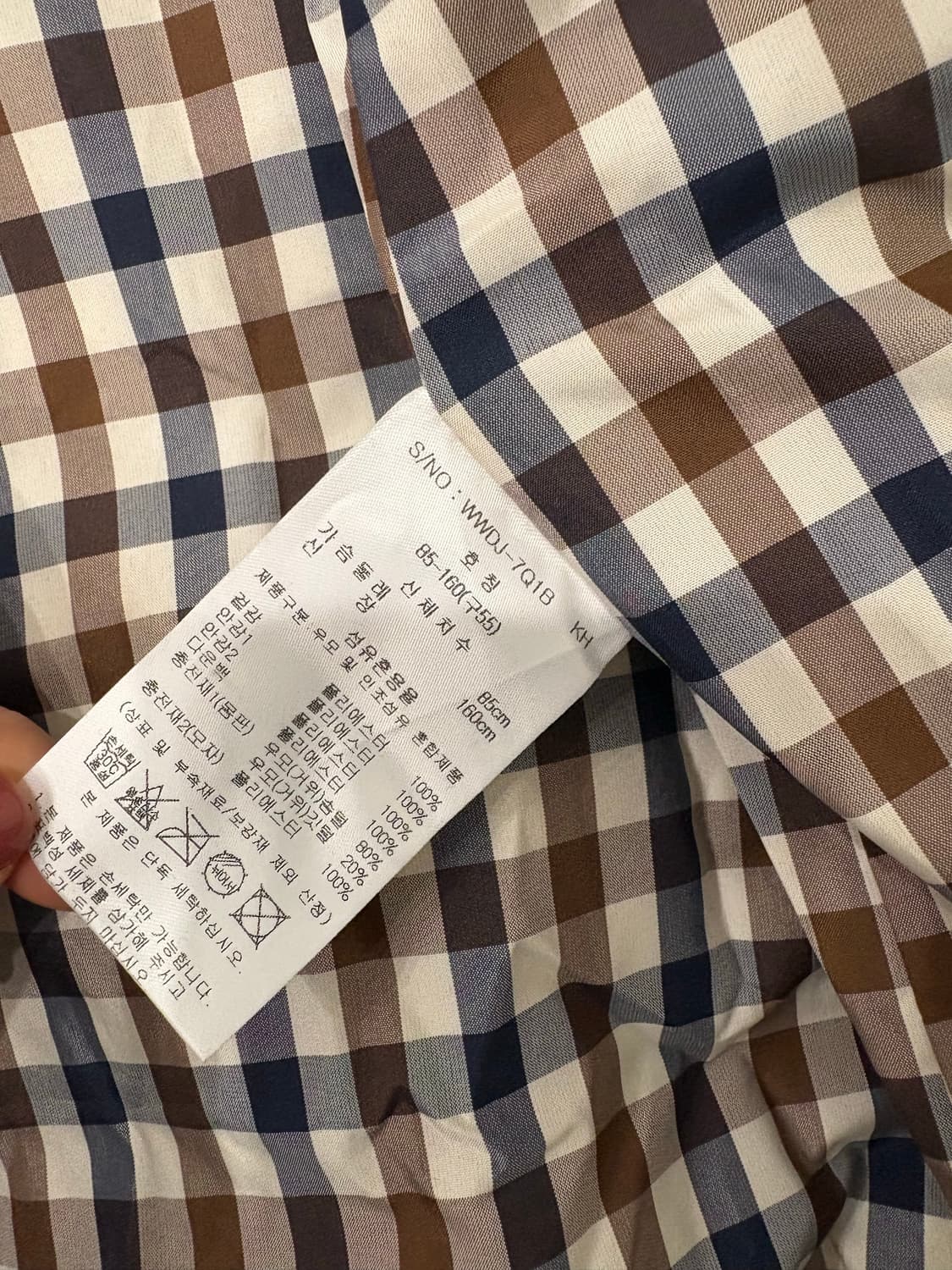 aquascutum hungarian goose trench down 상품이미지7