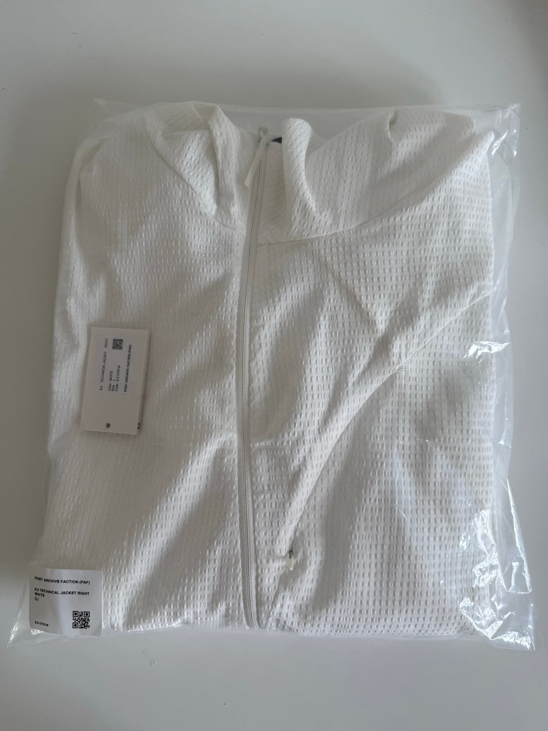 [L] 포스트아카이브팩션 8.0 테크니컬자켓 화이트 상품이미지4