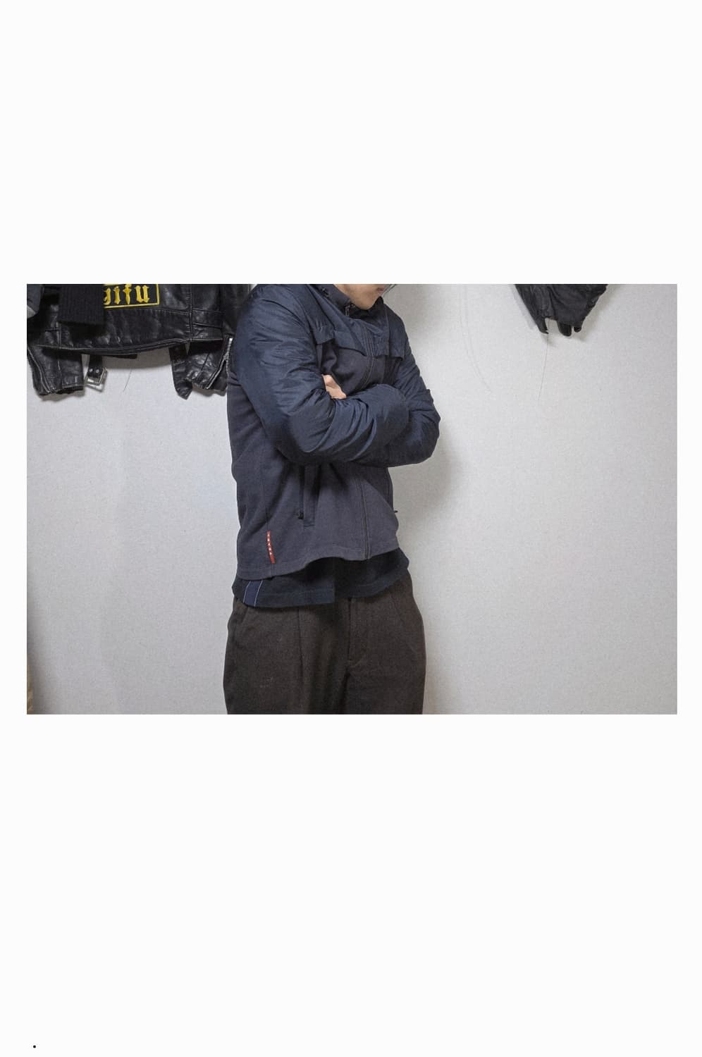 Prada sports 2015 red tab zipup jacket 상품이미지6