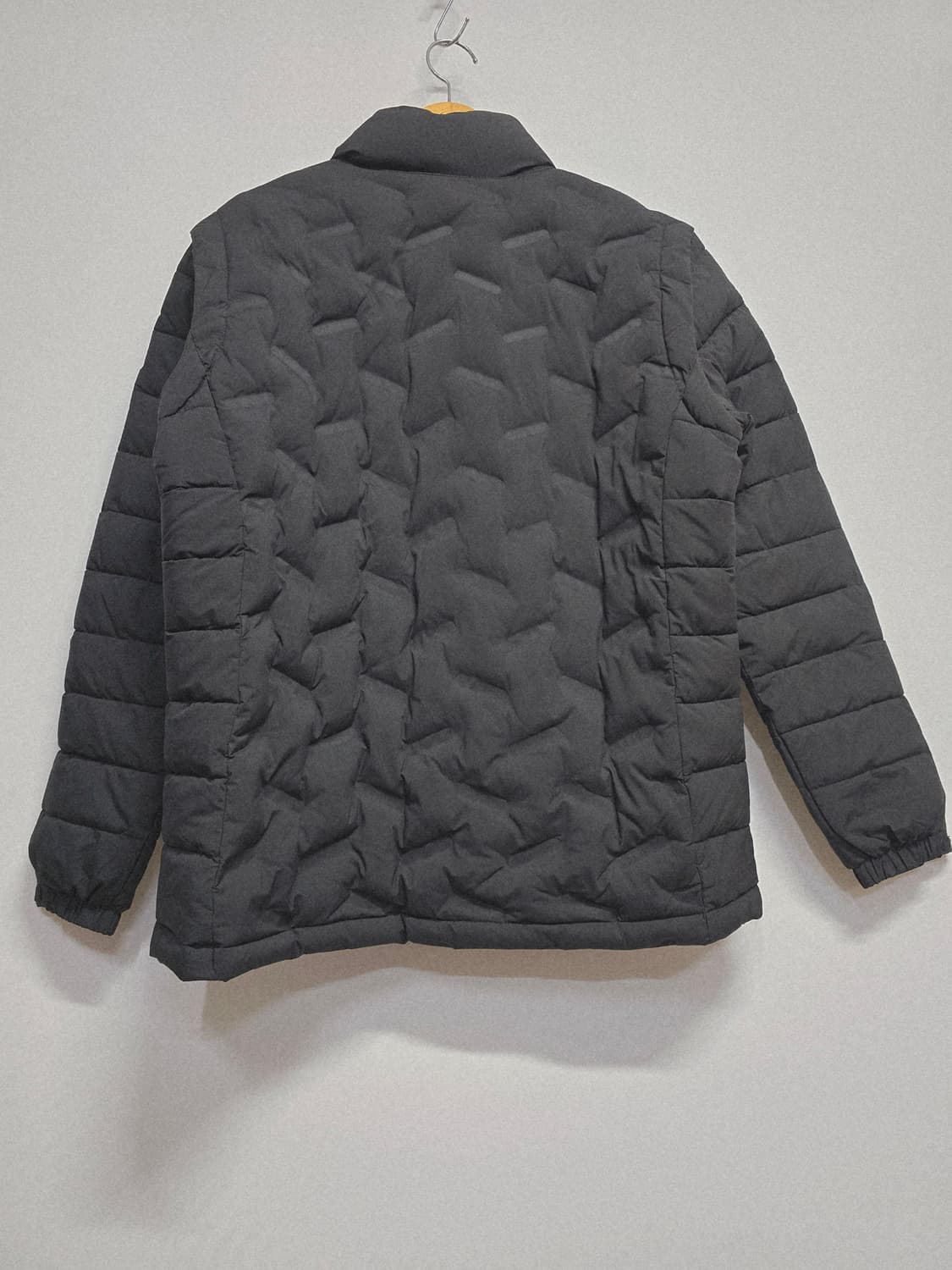 몽벨 블랙 경량 패딩 고주파 자켓105 상품이미지4