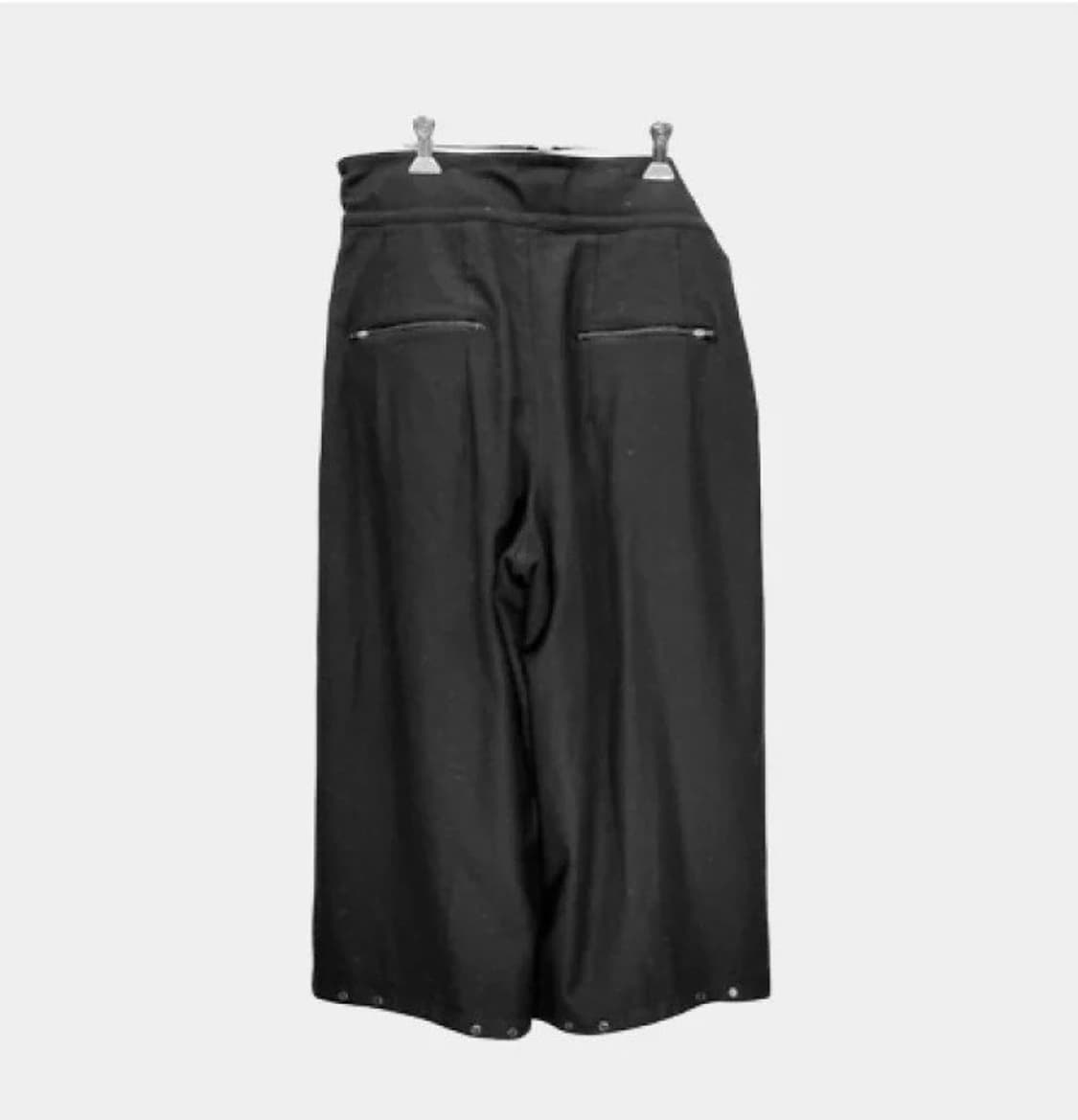 Yohji Yamamoto Adidas 요지야마모토 울 폴란넬 와이드팬츠 상품이미지2