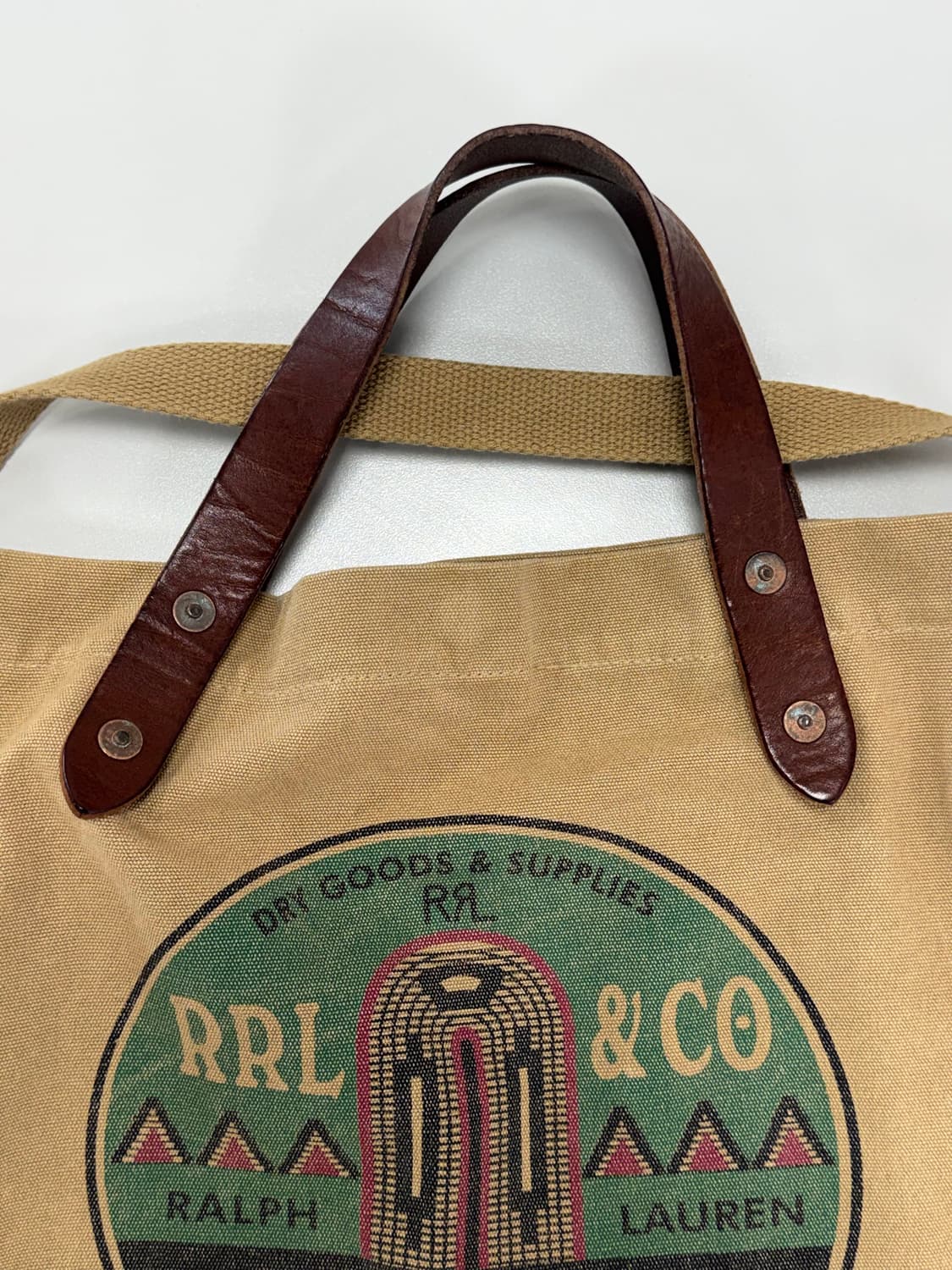 더블알엘 캔버스 토트백 상품이미지4