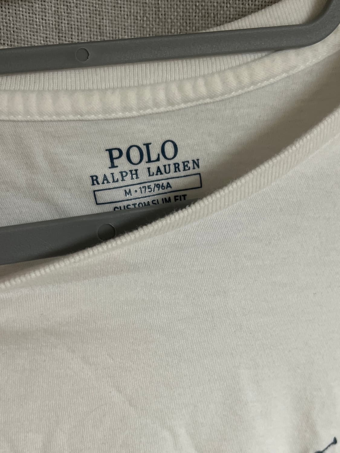 폴로랄프로렌 반팔티셔츠 화이트 상품이미지4