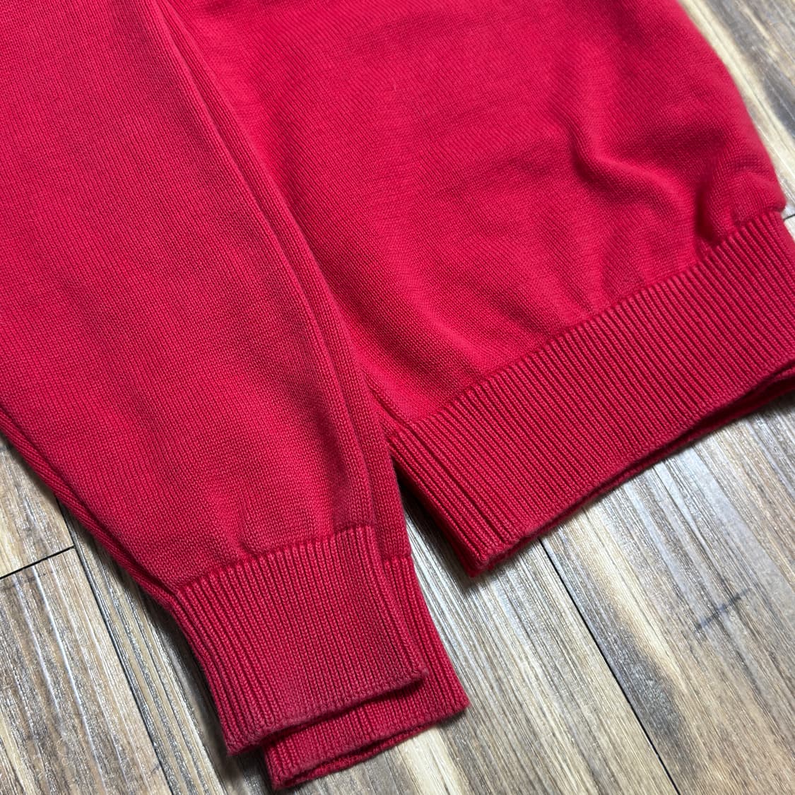 라코스테 빨강 니트 가디건 상품이미지6