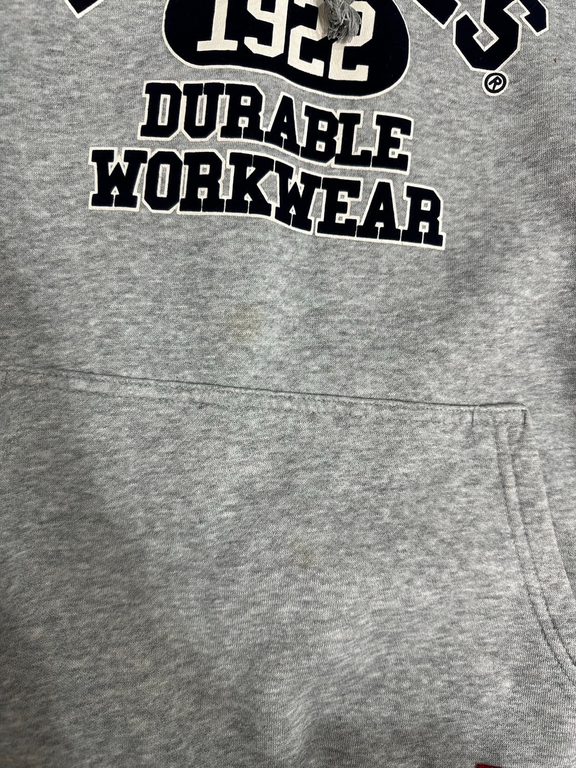 디키즈 1922 워크웨어 후드티 그레이 L 사이즈 상품이미지4