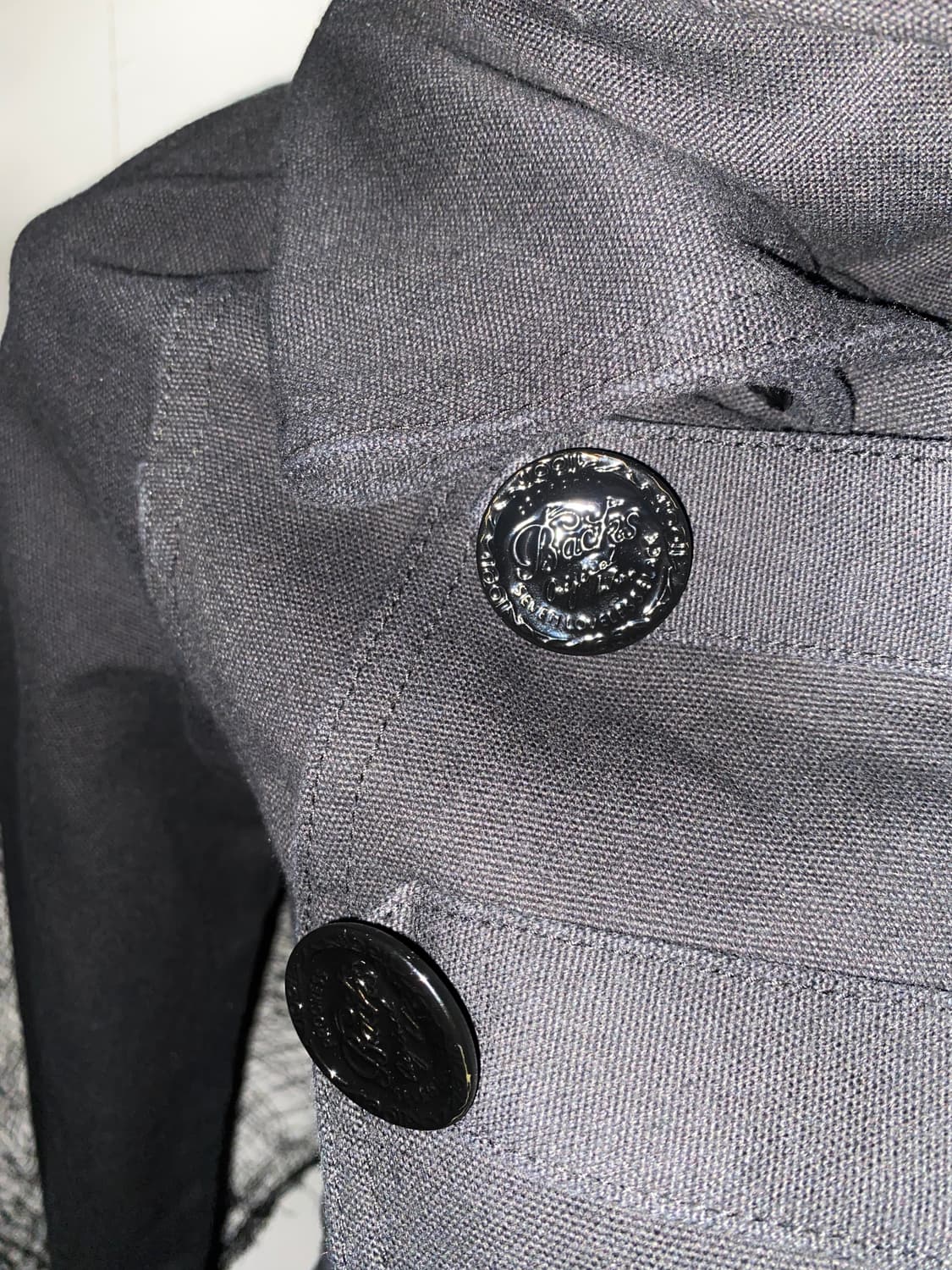 ꒰ঌ BACKS 00‘s 하이넥 집업 자켓 ໒꒱ 상품이미지6