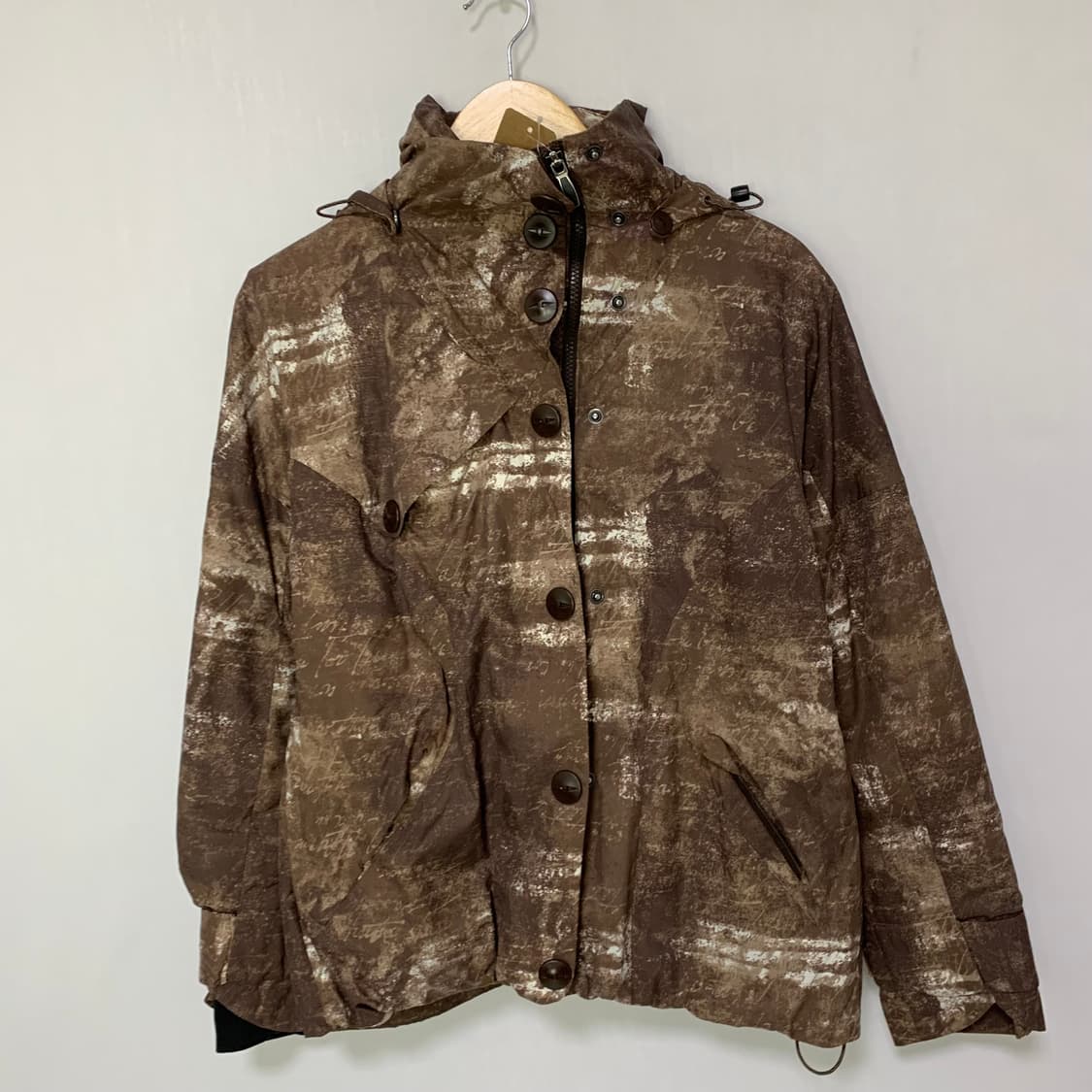 콜롬비아 빈티지 y2k 패턴 후드 바람막이 아메카지 남성 S 상품이미지2