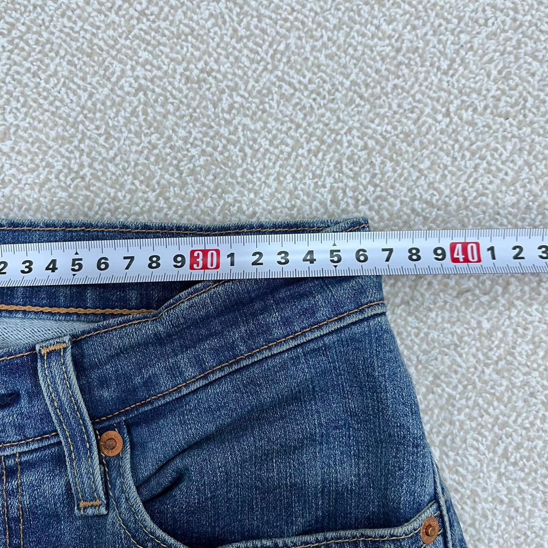 [28] 리바이스 511 슬림 스트레이트 데님 청바지 0106M1 상품이미지8